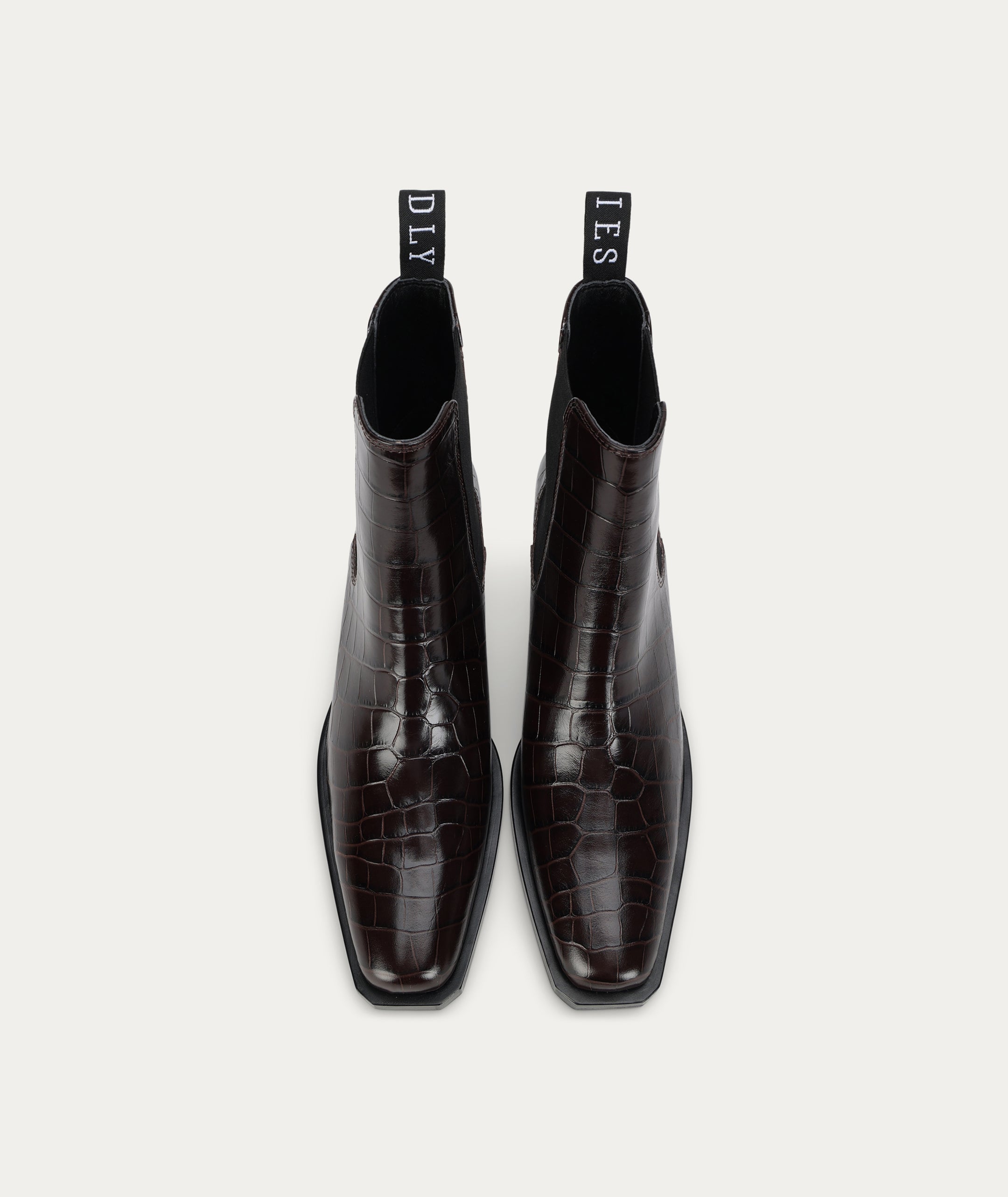 Rider Boot - Espresso Croc