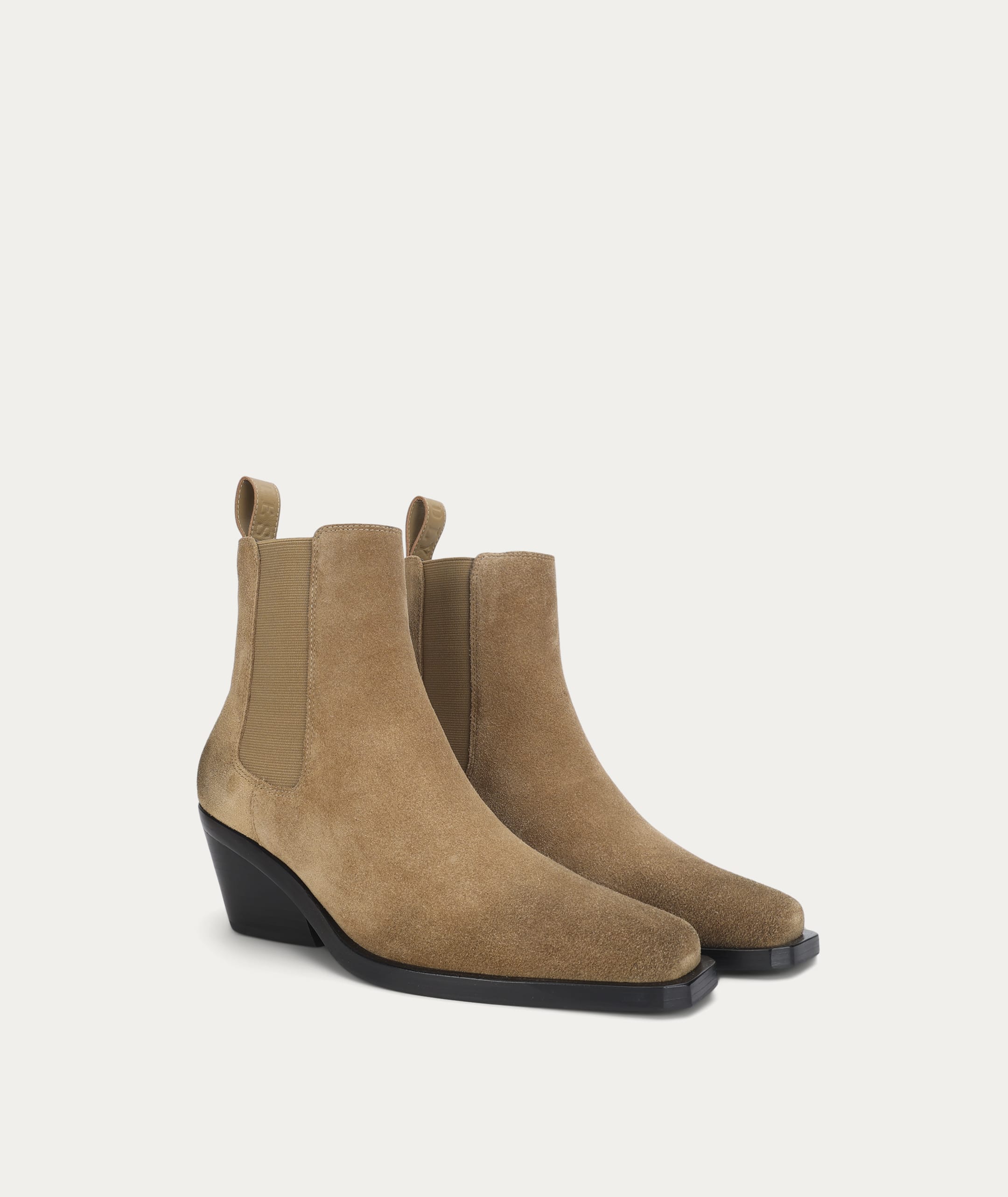 Rider Boot - Oat Suede