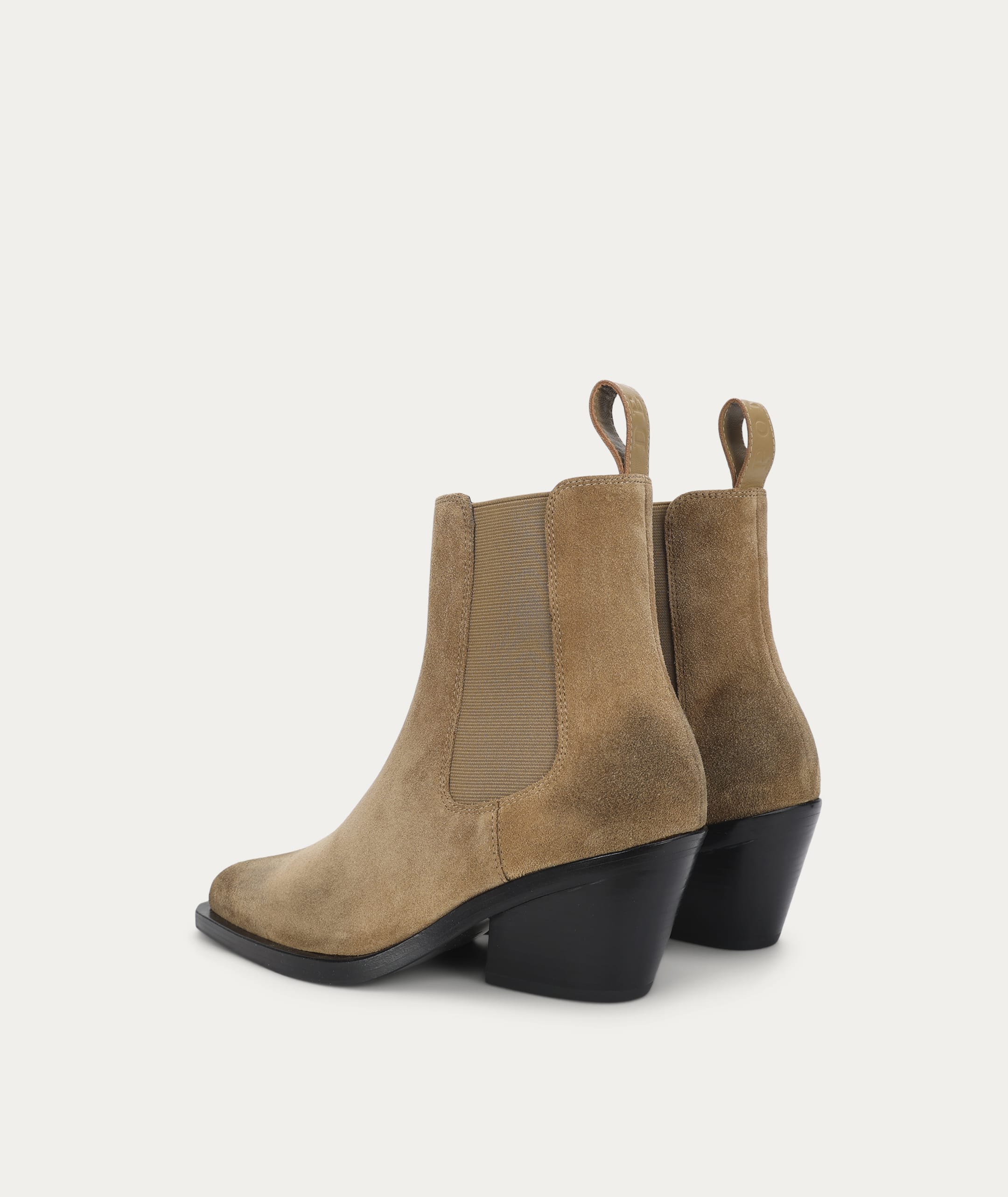 Rider Boot - Oat Suede