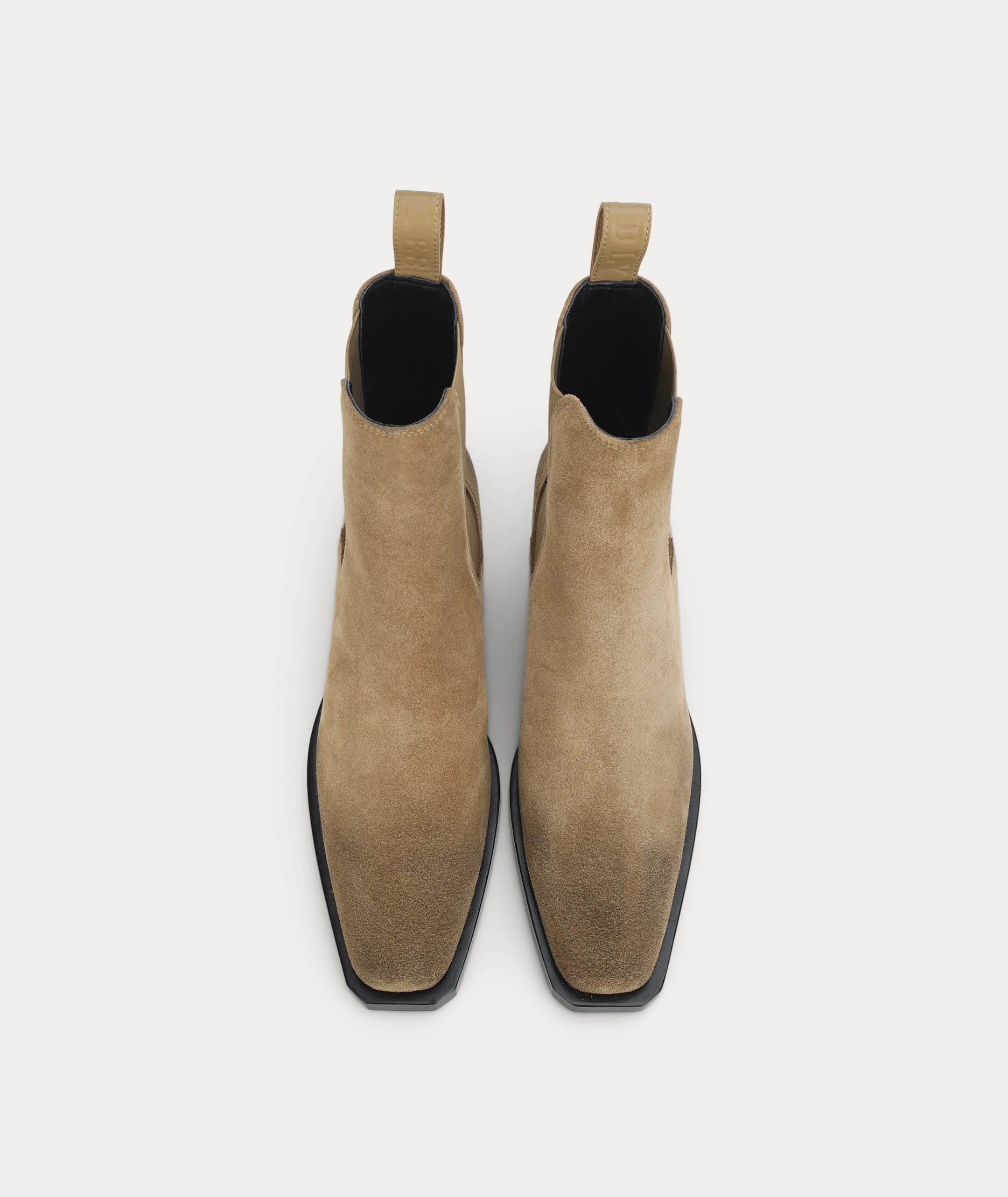 Rider Boot - Oat Suede