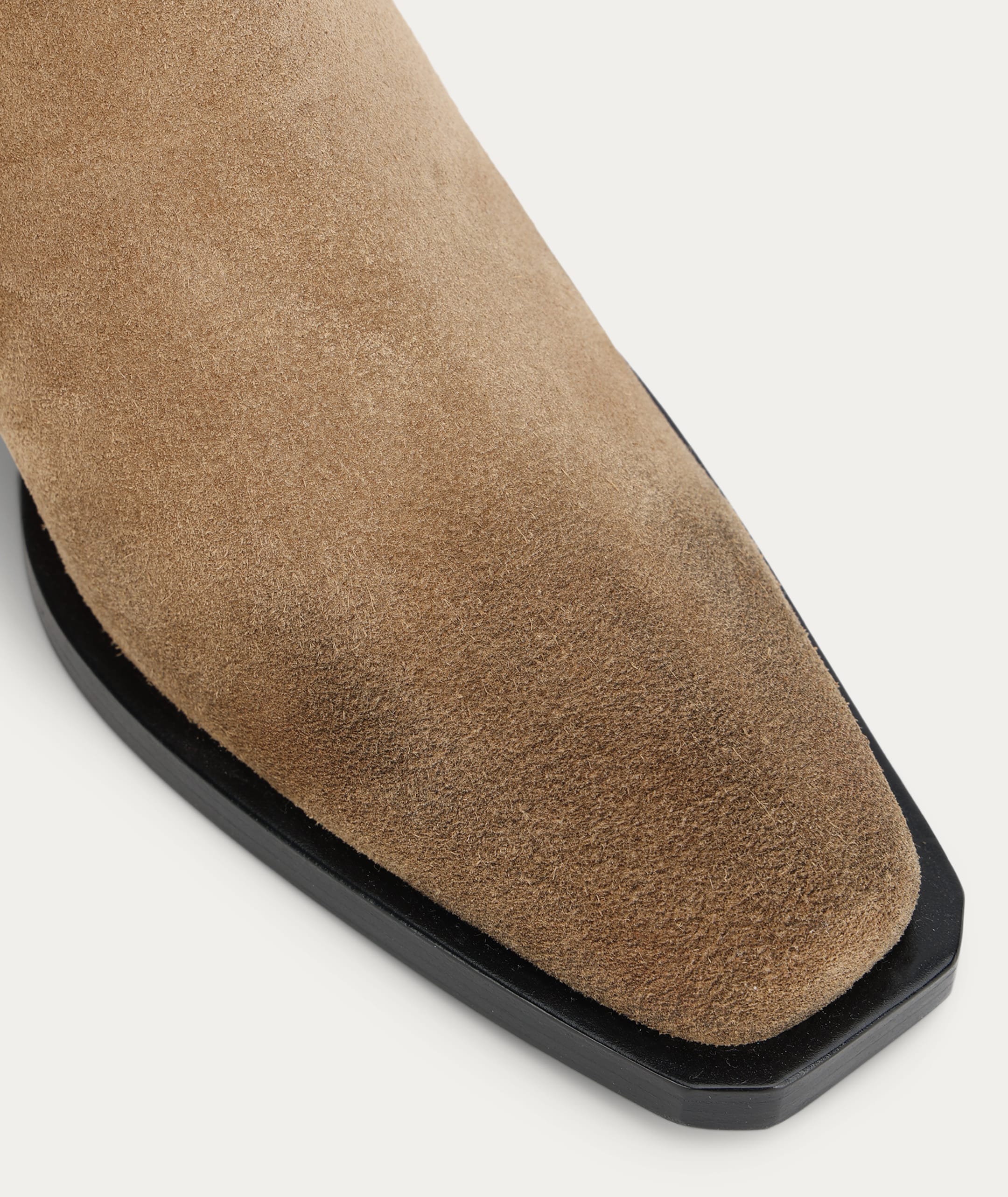 Rider Boot - Oat Suede