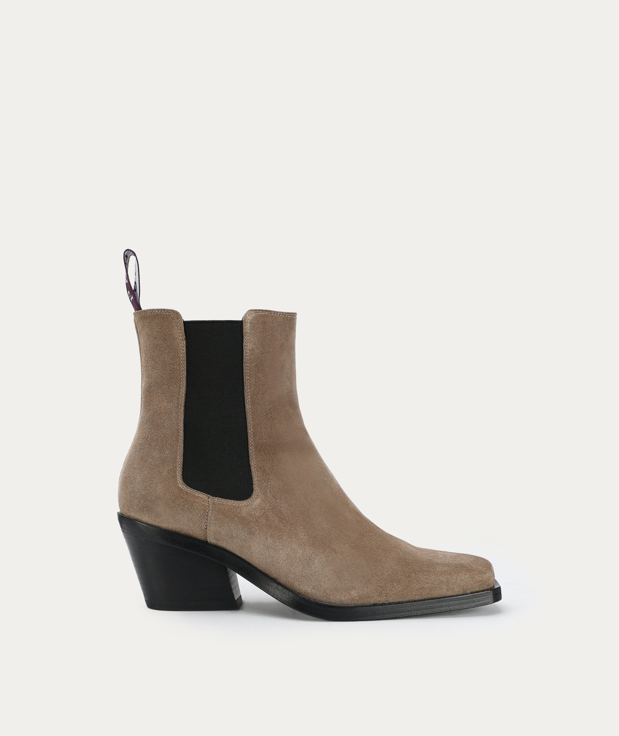 Rider Boot - Shiitake Suede