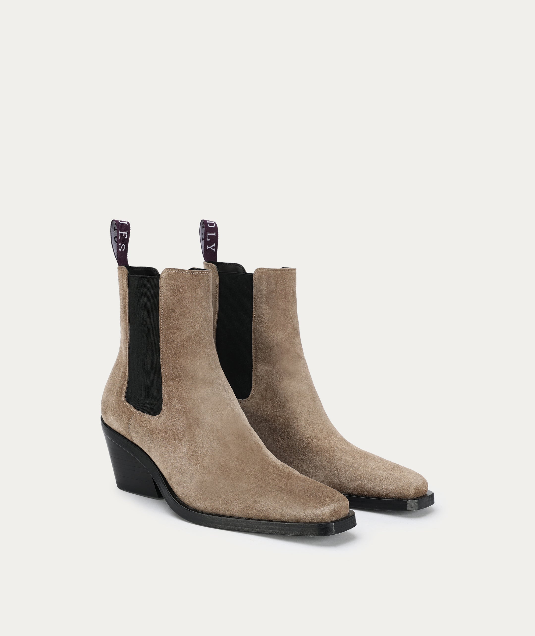 Rider Boot - Shiitake Suede
