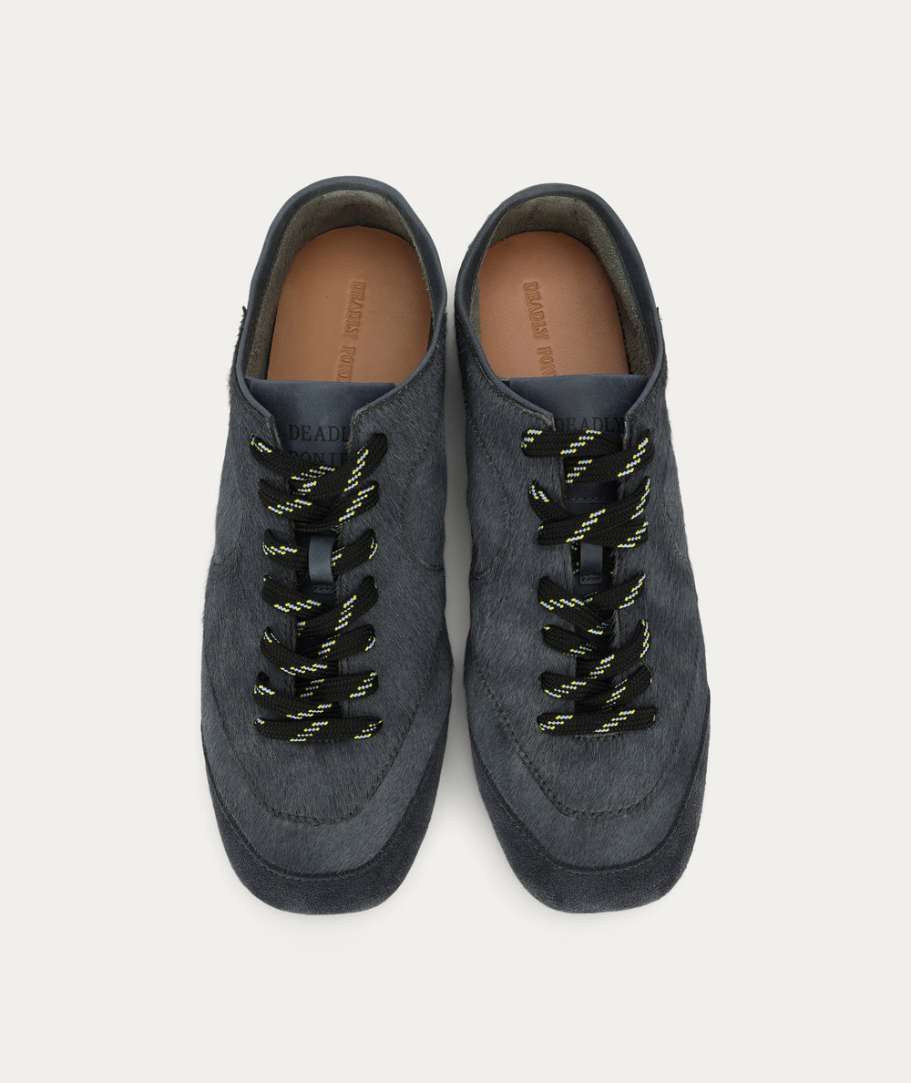 Road Rider - Petrol Calf Hair