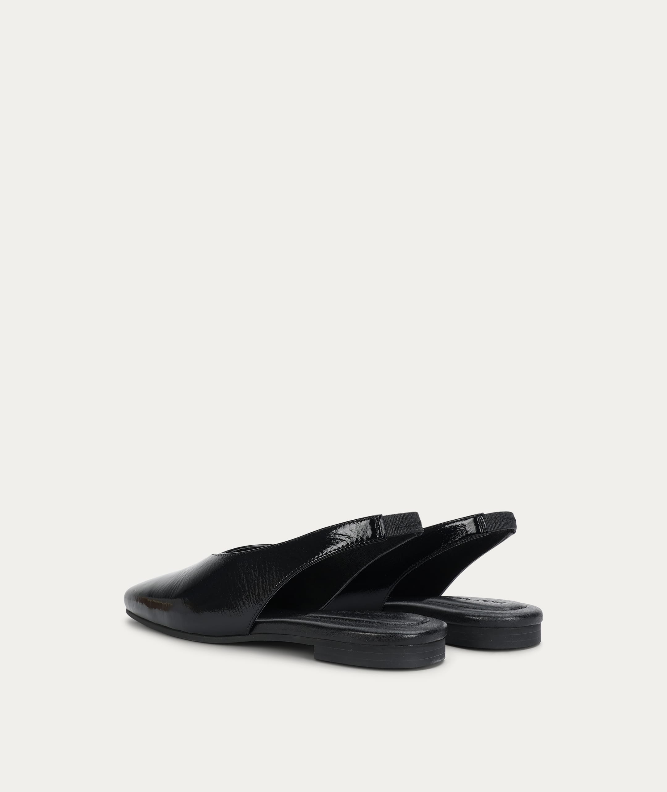 Saddleback Flat - Black Patent