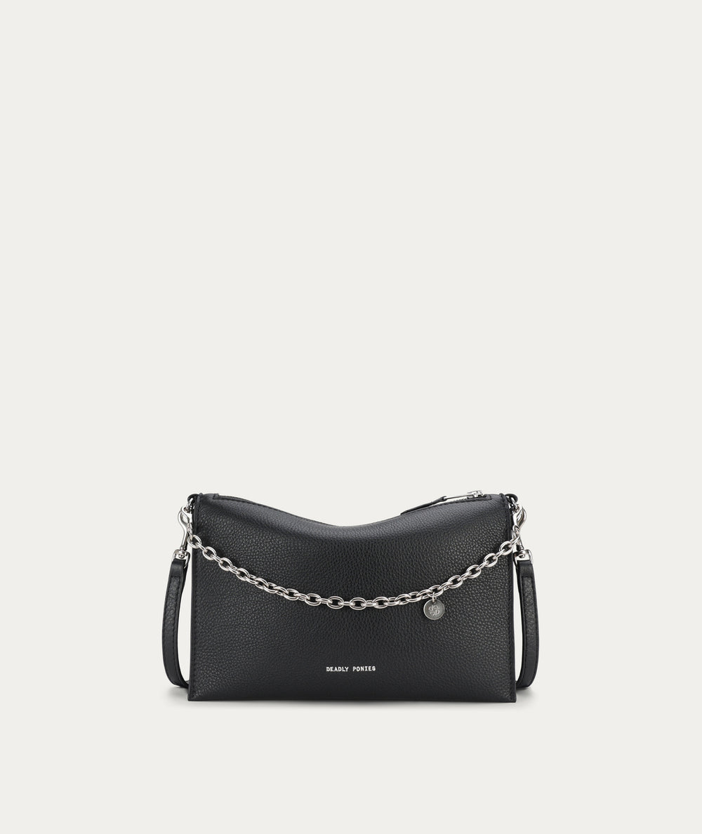 Siamese Bag - Black/Silver
