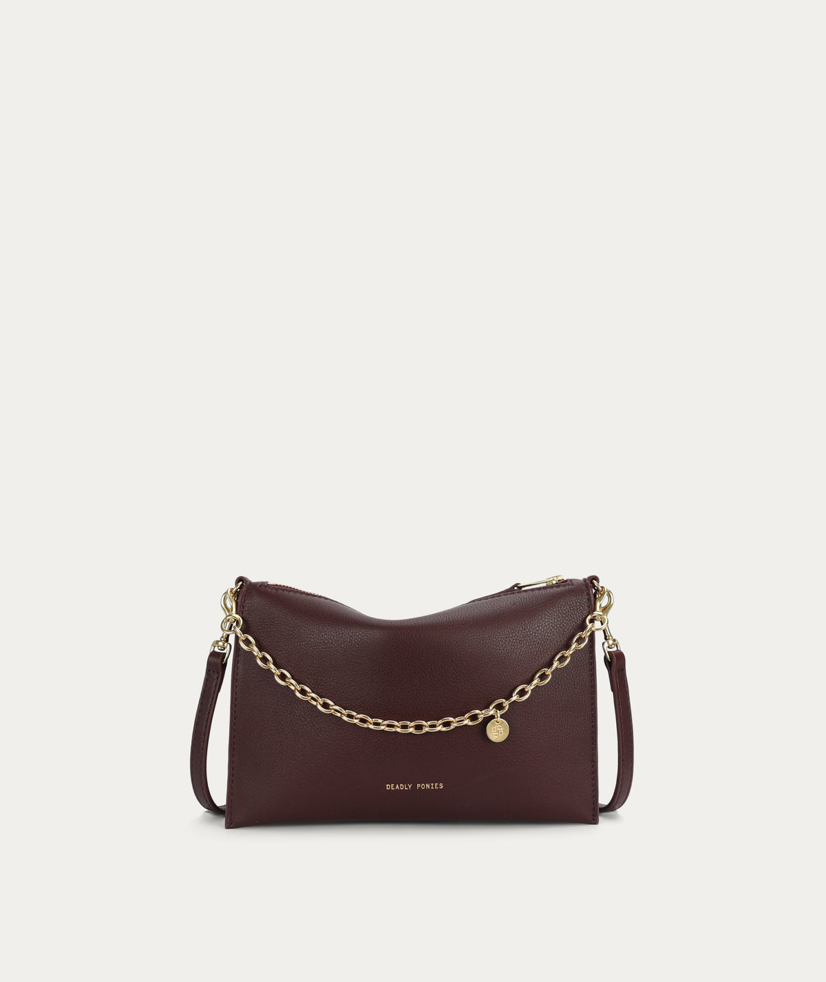 Siamese Bag - Dark Cherry
