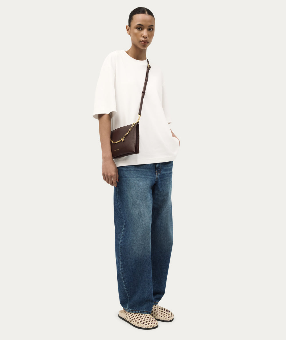 Siamese Bag - Dark Cherry