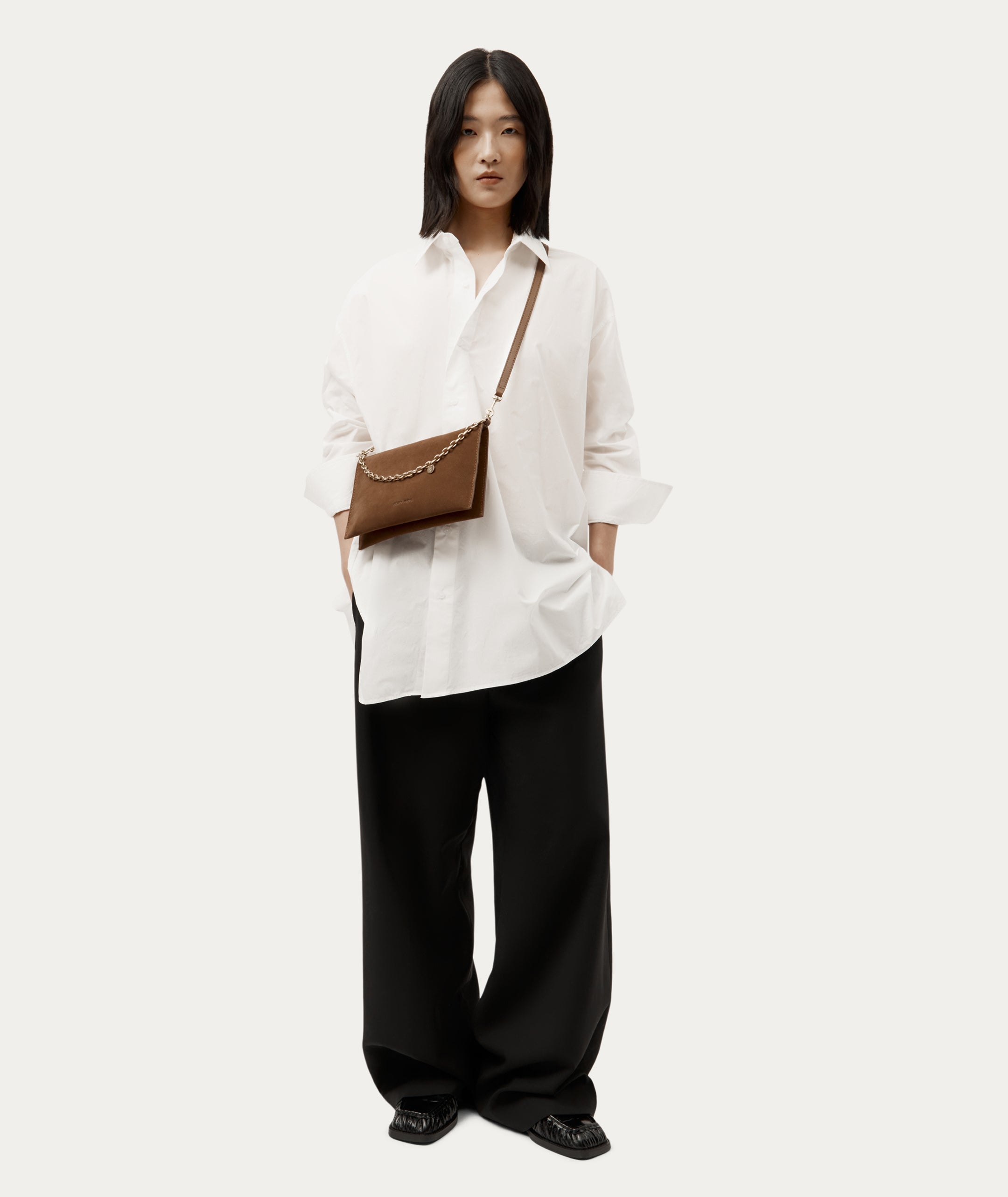 Siamese Bag - Hazel Suede