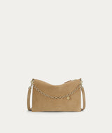 Siamese Bag - Oat Suede