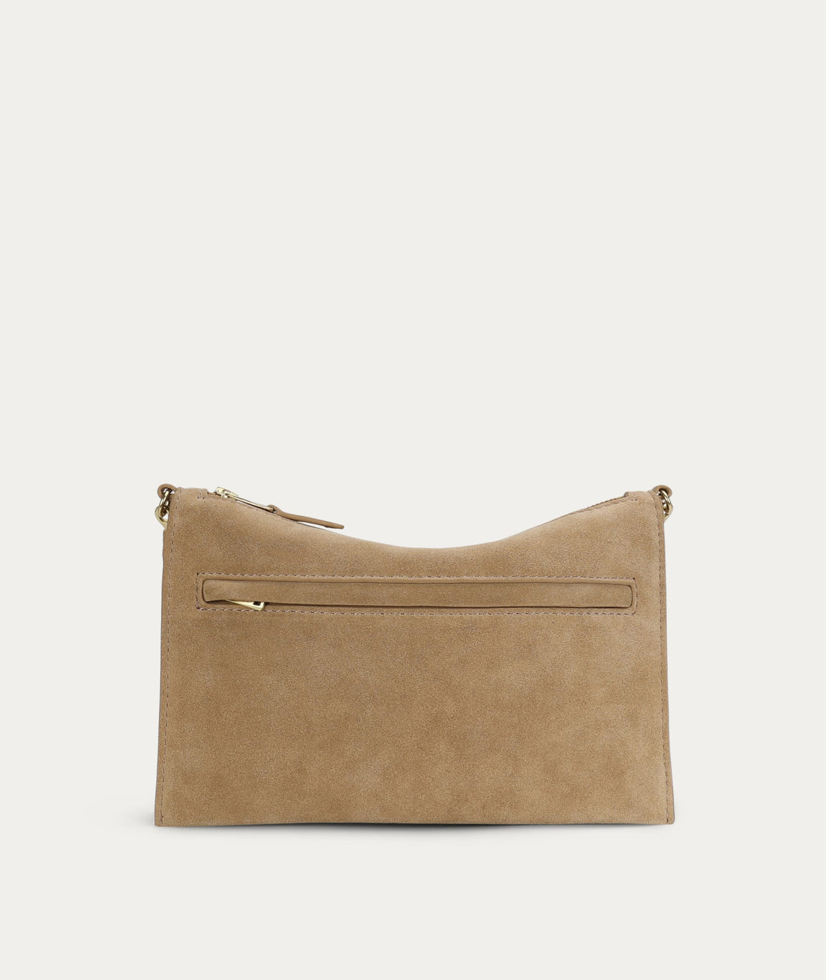 Siamese Bag - Oat Suede