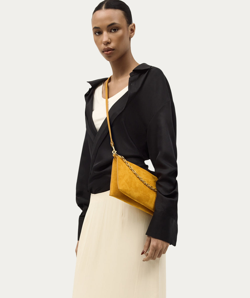 Siamese Bag - Sunflower Nubuck
