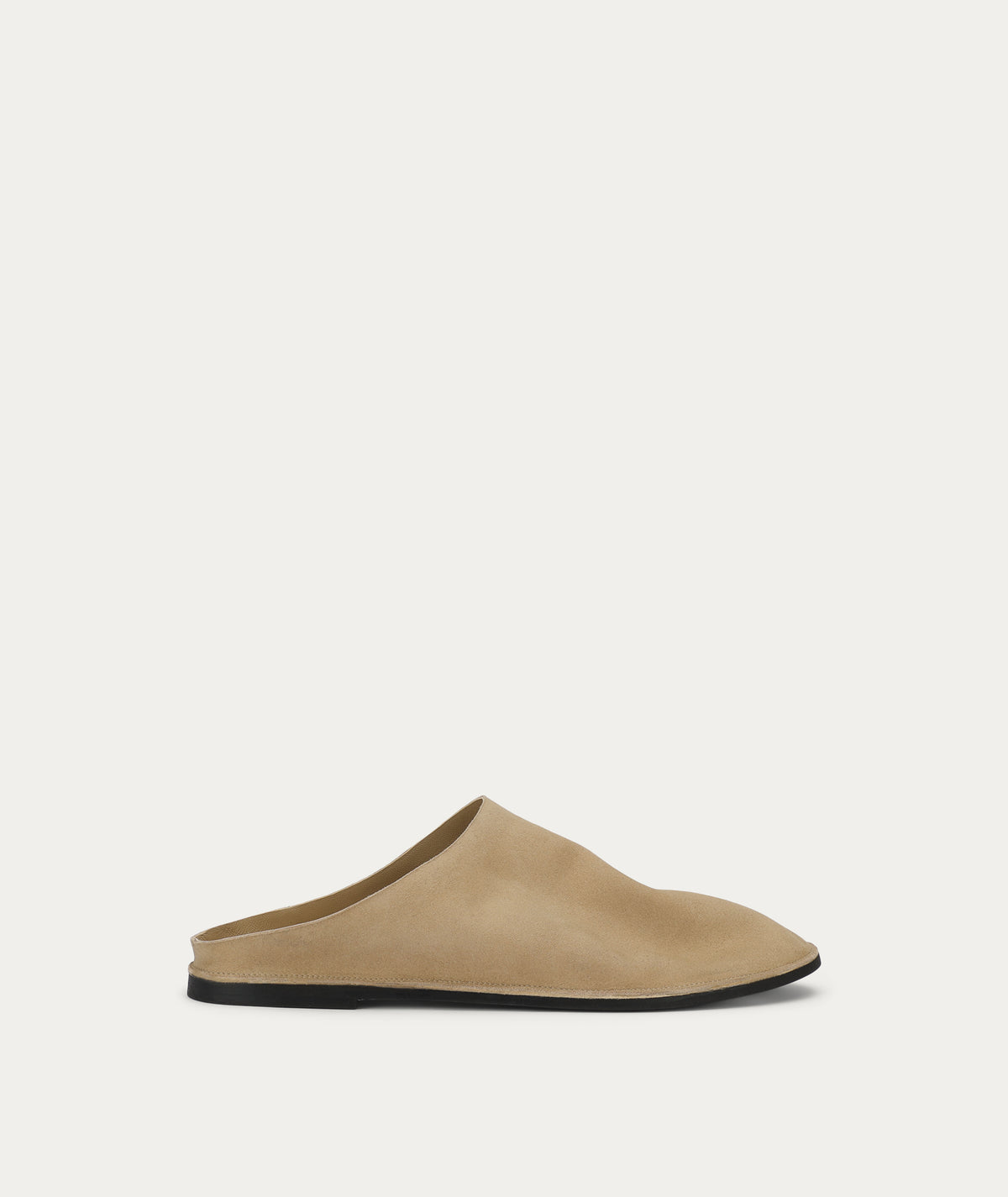 Sola Slide - Oat Suede