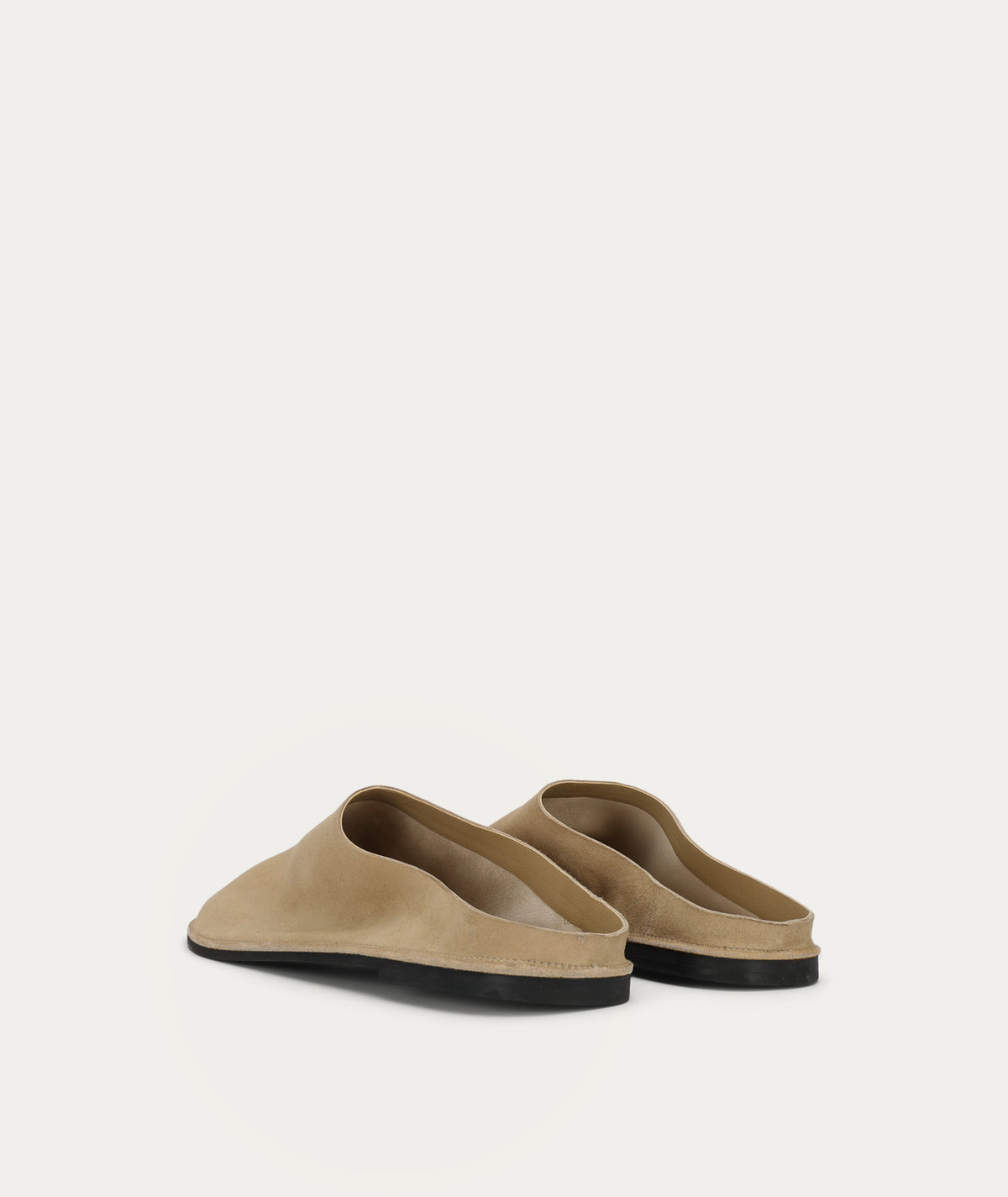 Sola Slide - Oat Suede