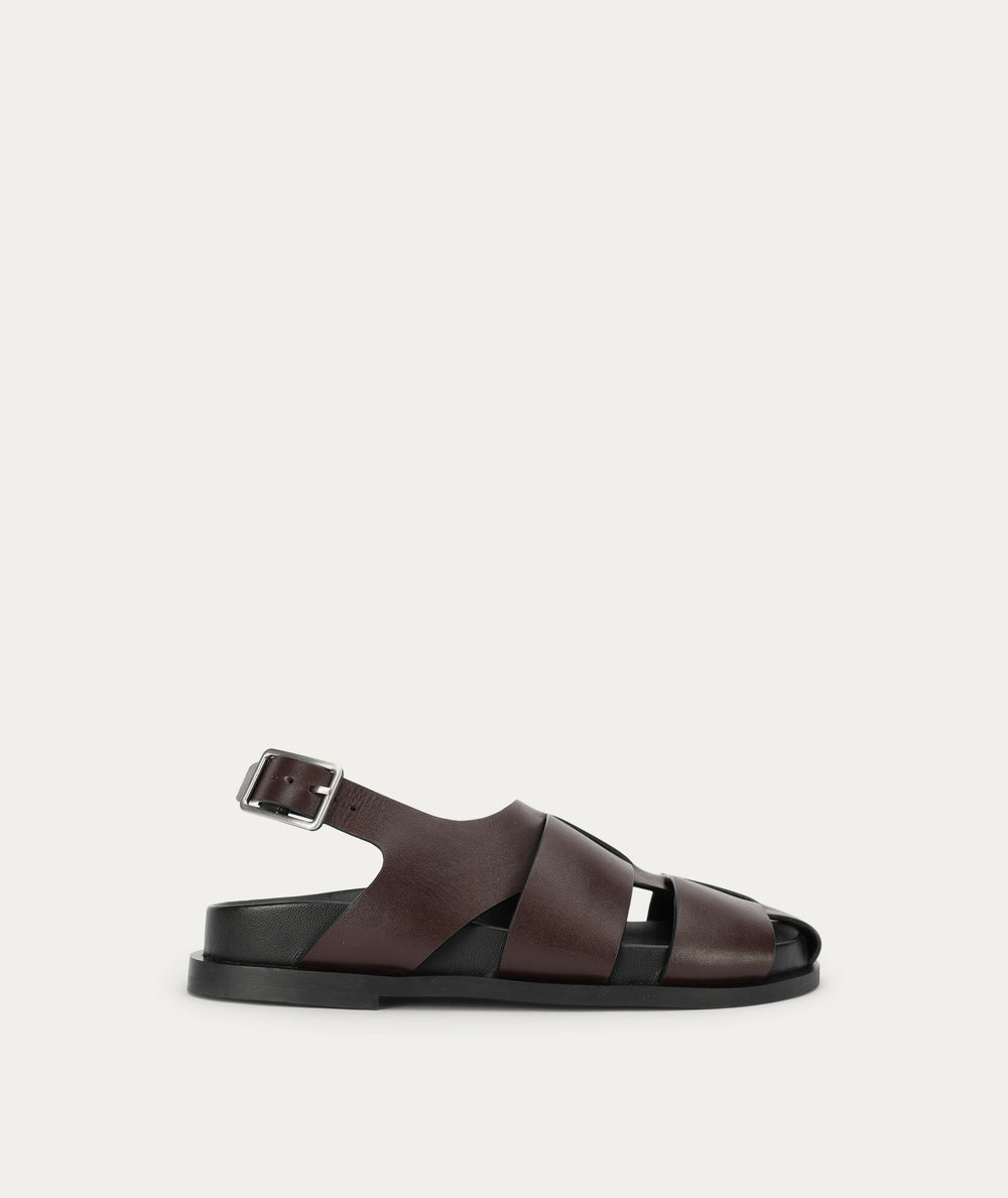 Triton Sandal - Dark Cherry