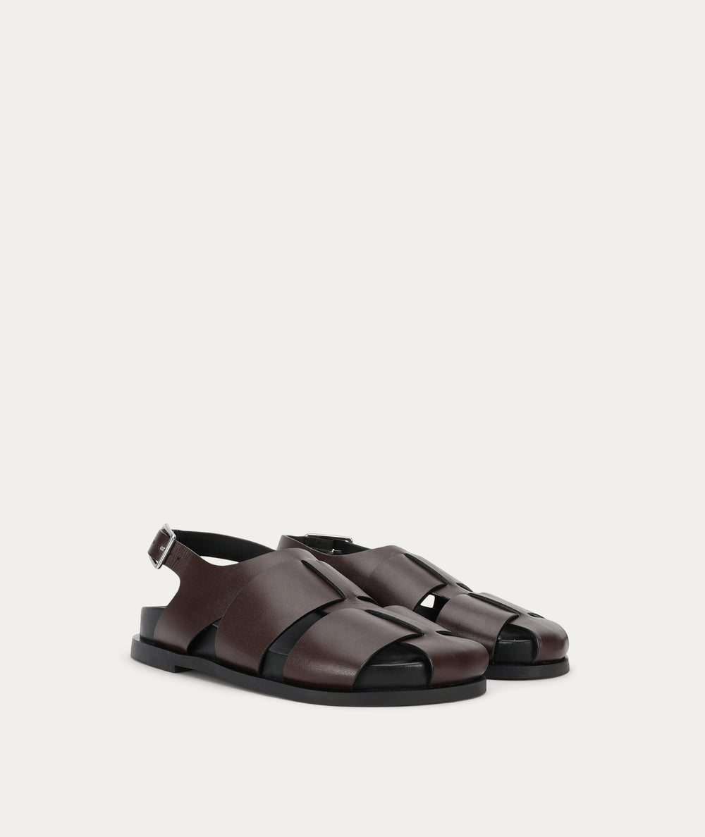 Triton Sandal - Dark Cherry