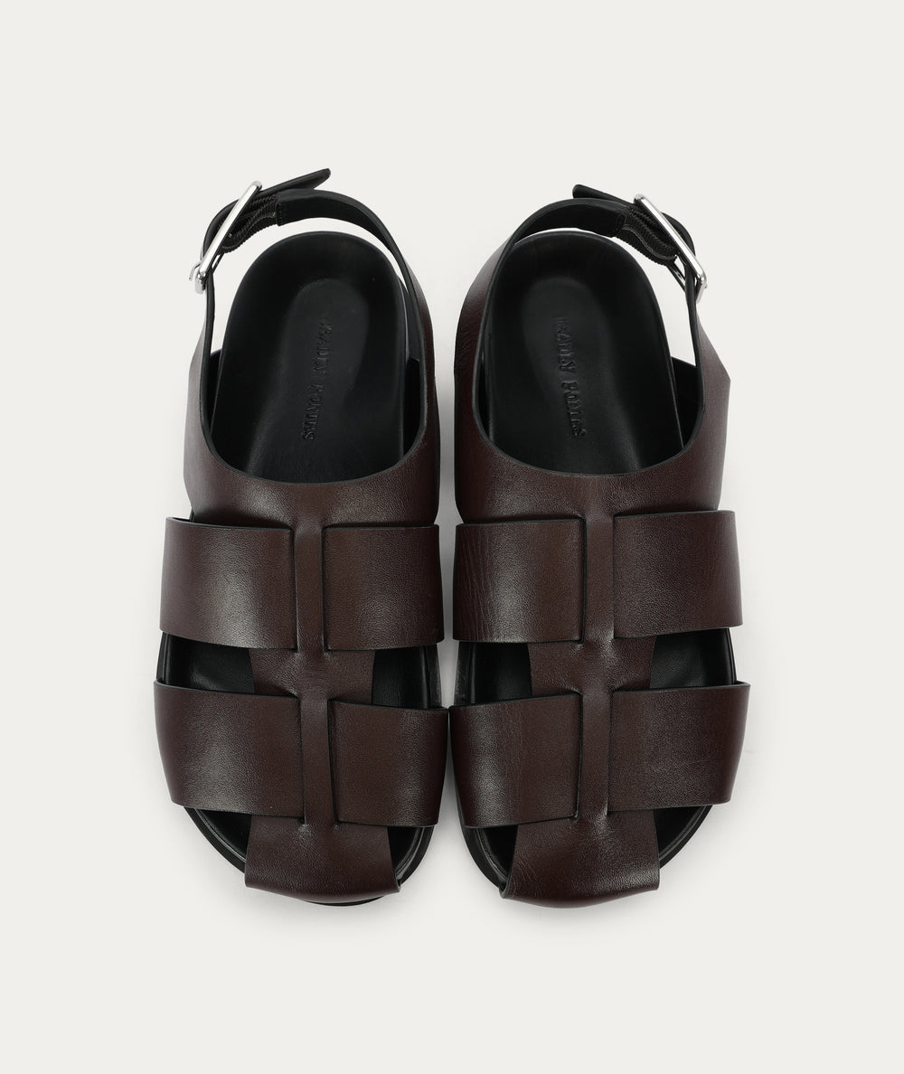 Triton Sandal - Dark Cherry