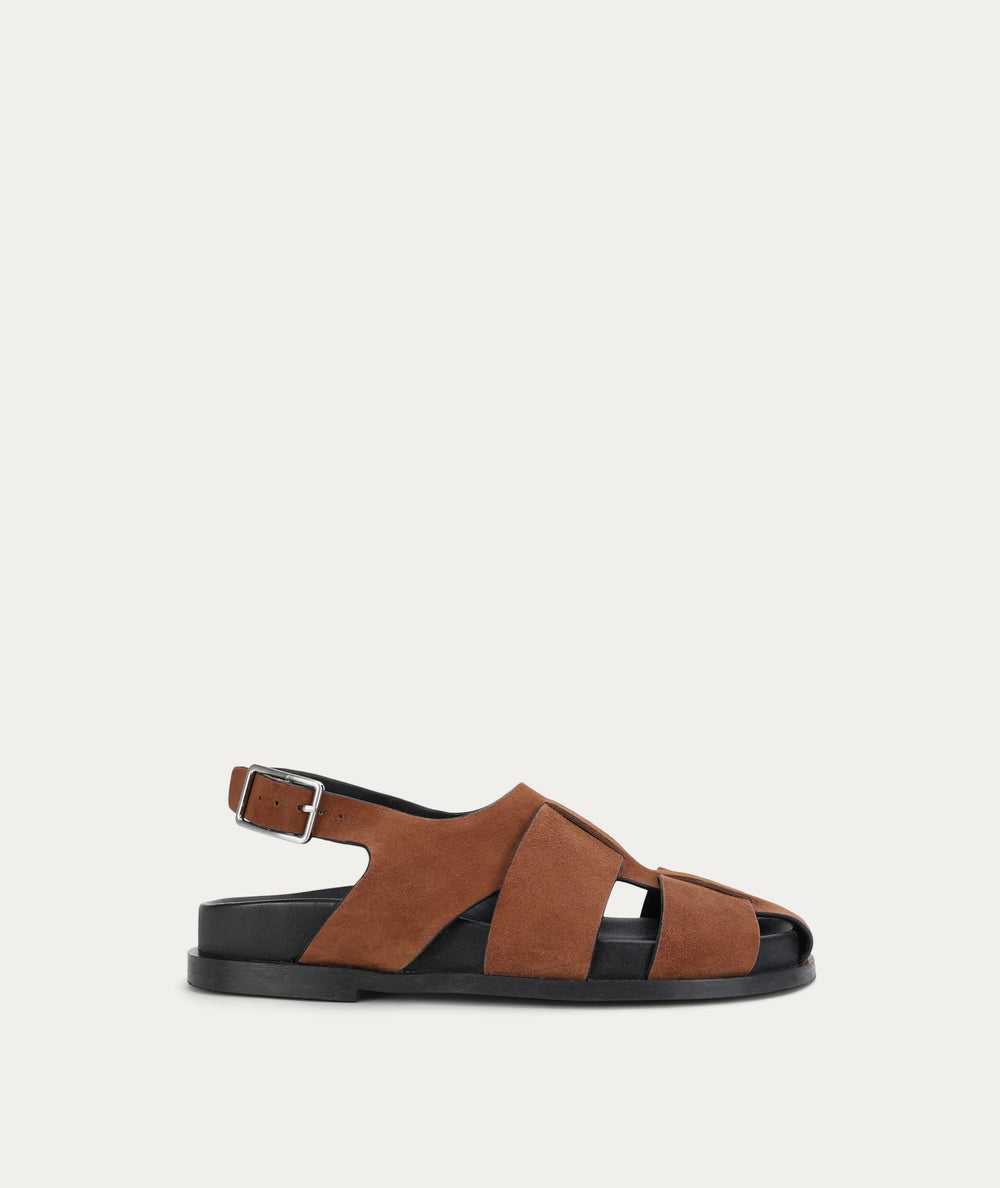 Triton Sandal - Driftwood Suede