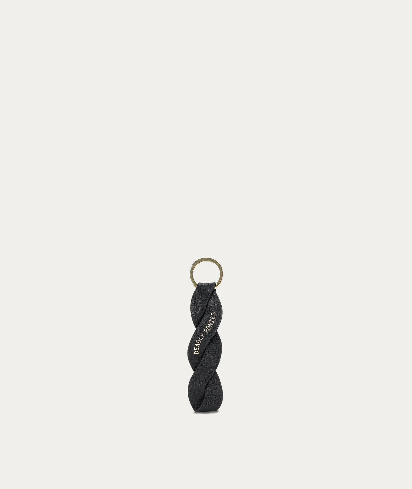 Twister Key Charm - Black