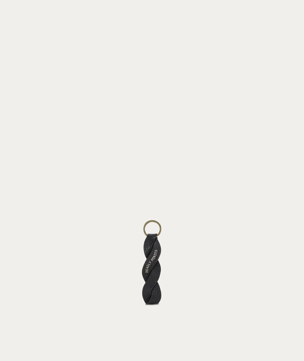 Twister Key Charm - Black