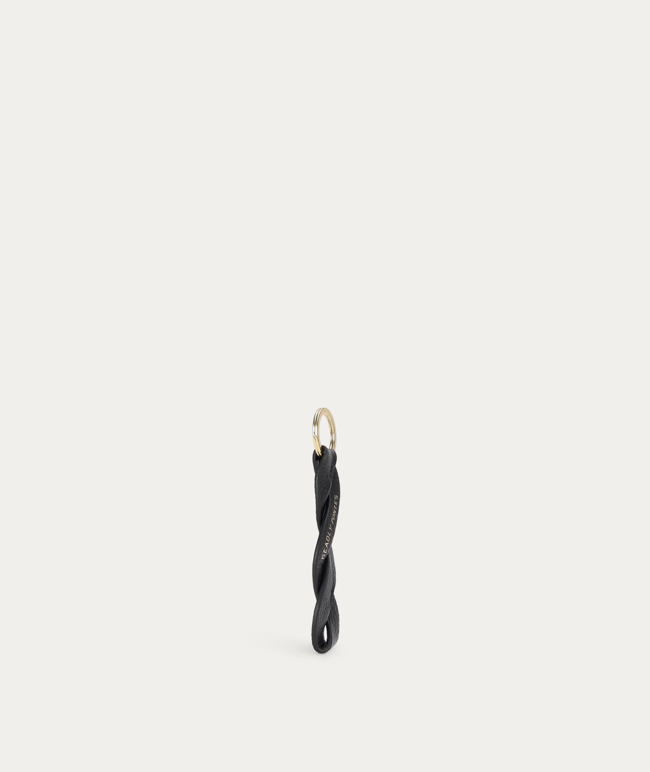 Twister Key Charm - Black