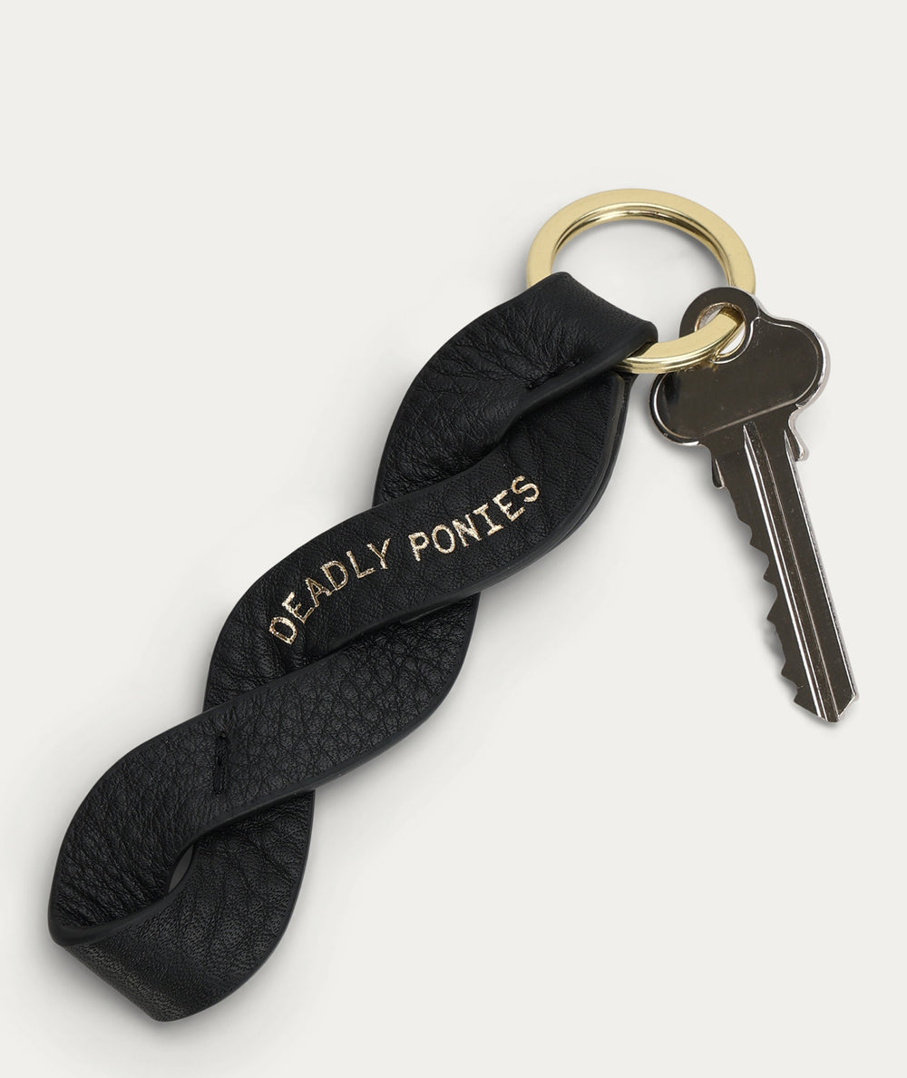 Twister Key Charm - Black