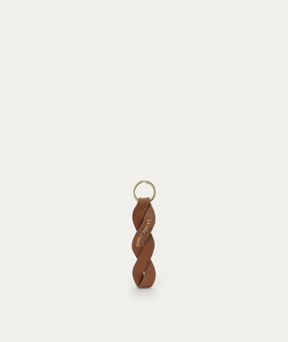 Twister Key Charm - Driftwood