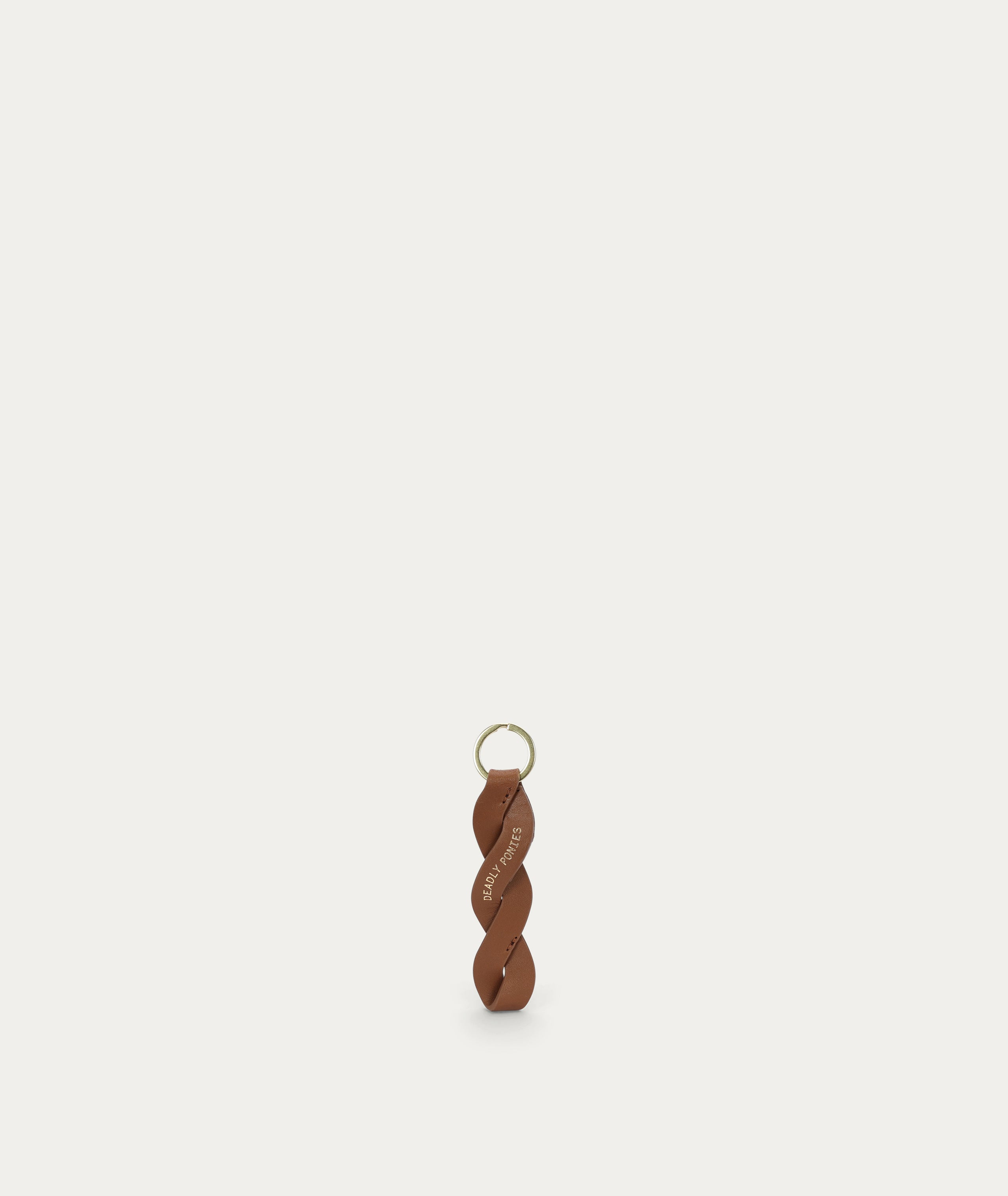 Twister Key Charm - Driftwood