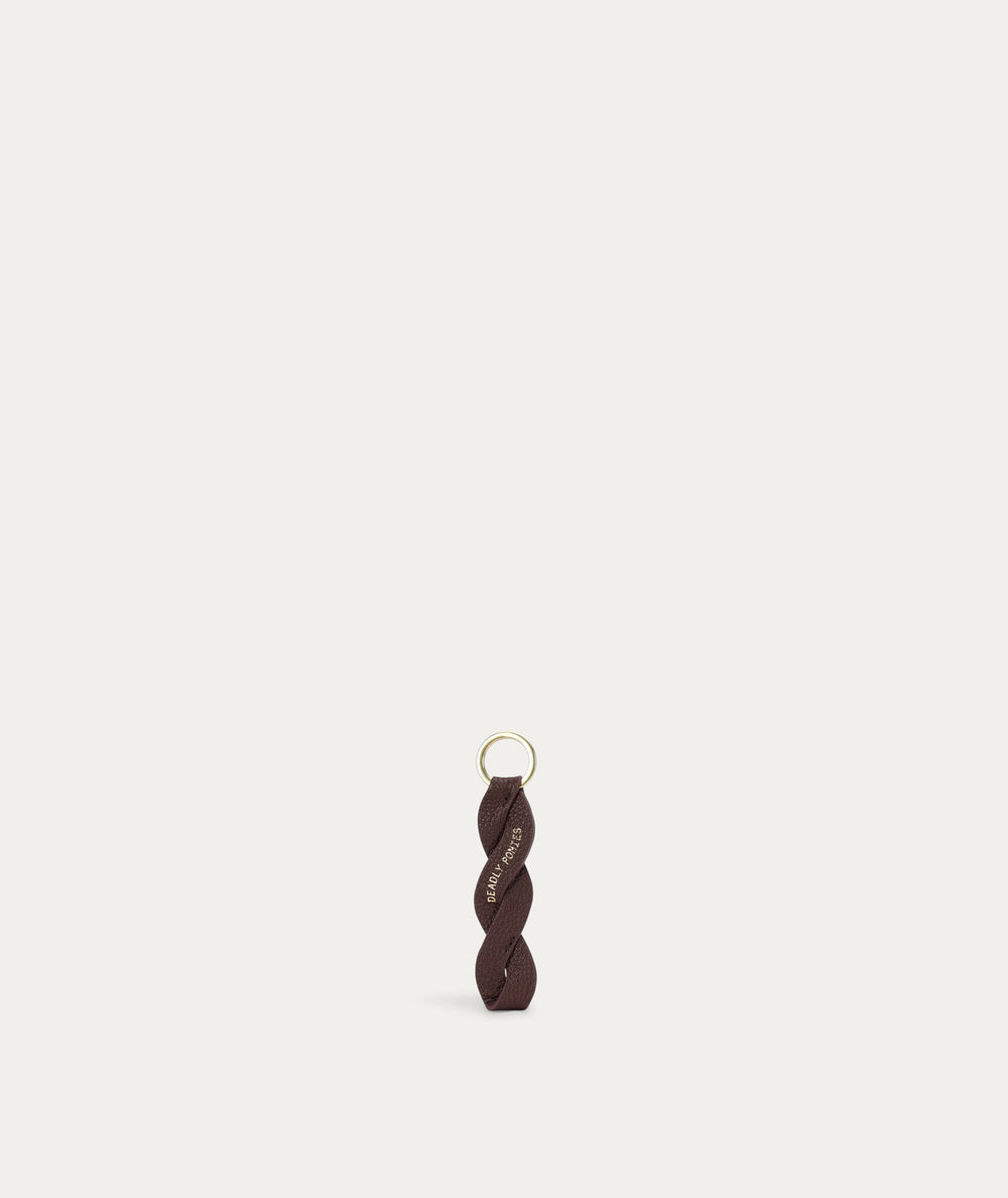 Twister Key Charm - Dark Cherry