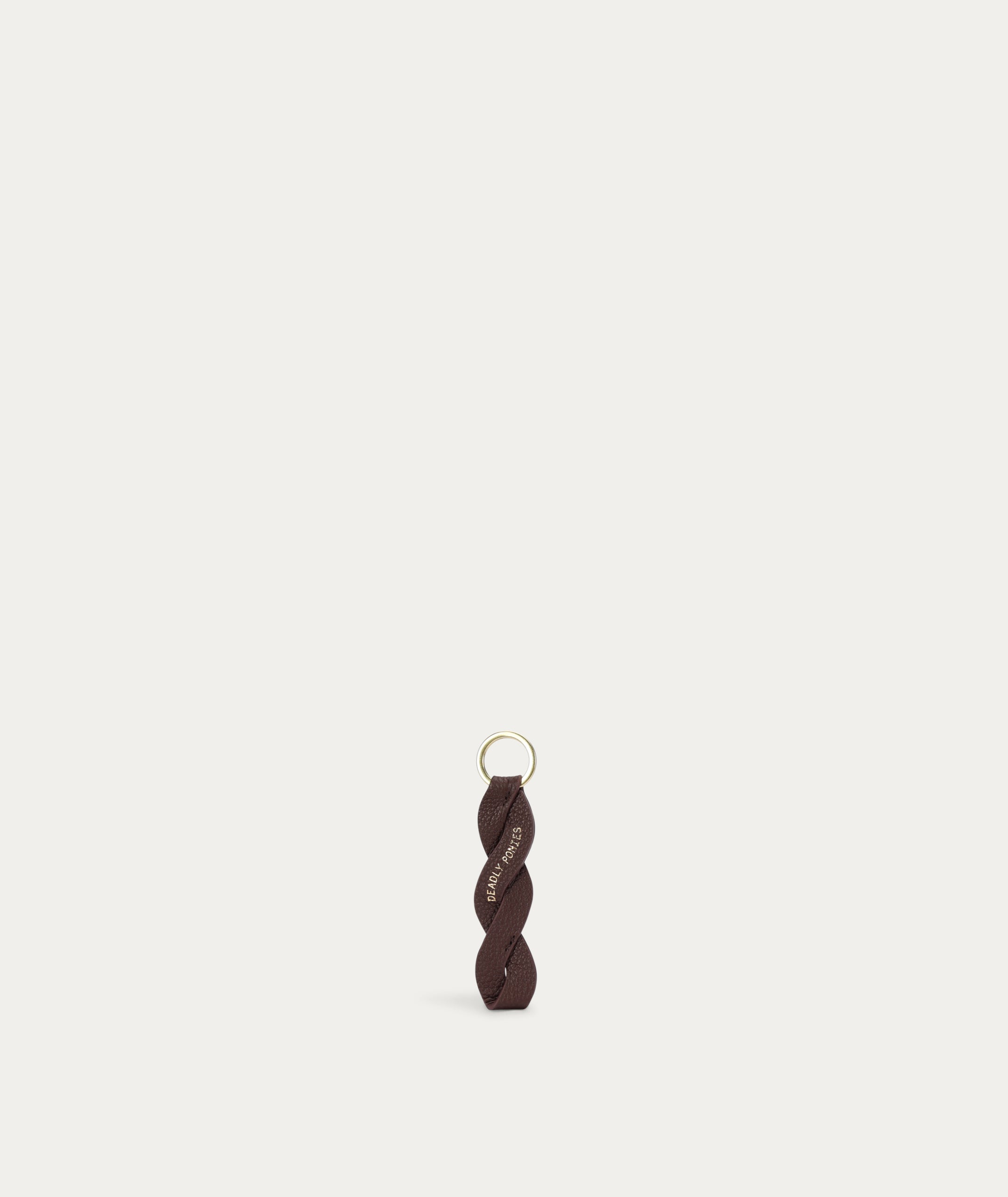 Twister Key Charm - Dark Cherry
