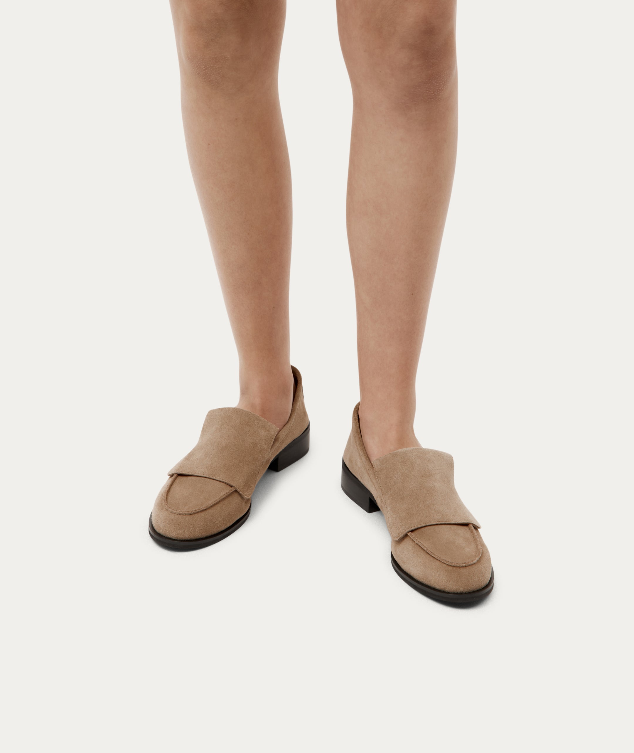 Uma Loafer - Oat Suede