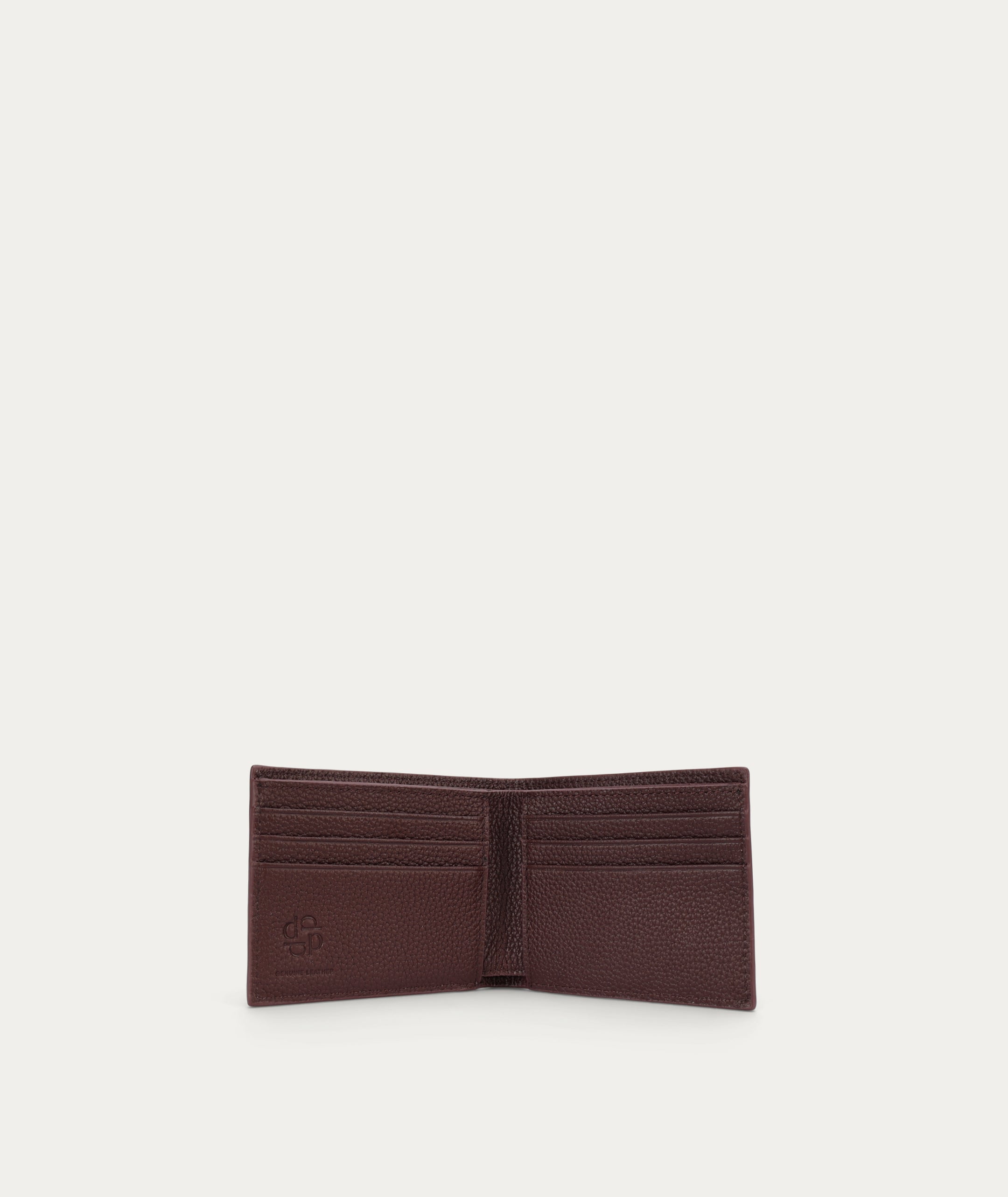Unisex Flip Wallet - Dark Cherry