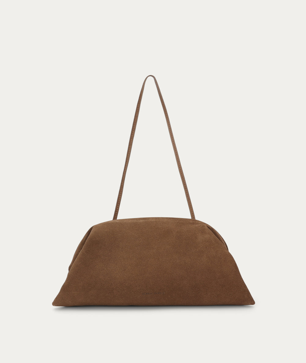 Vault Clutch - Hazel Suede
