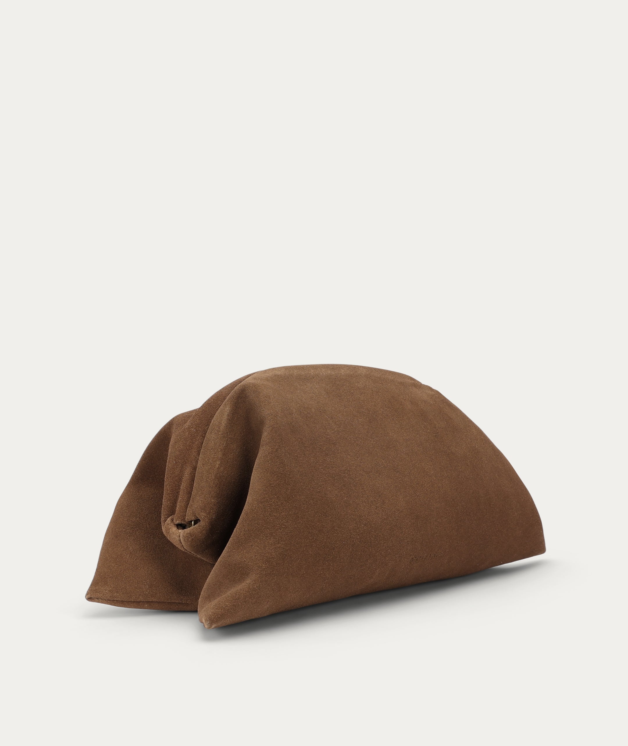 Vault Clutch - Hazel Suede