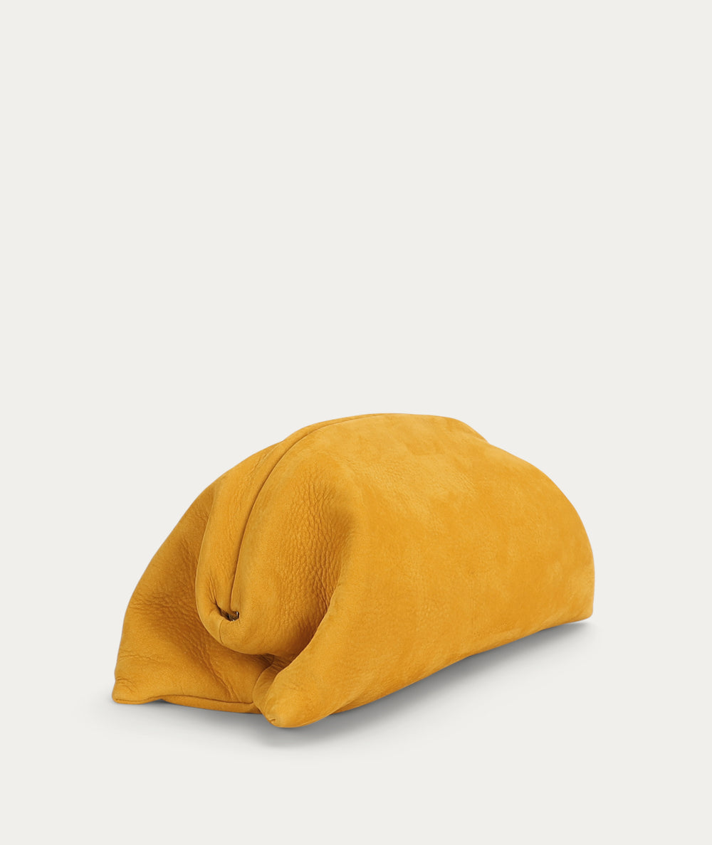 Vault Clutch - Sunflower Nubuck