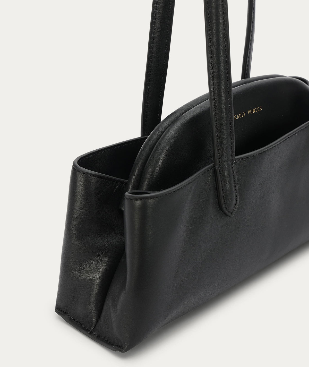 Mini Vault Tote - Black