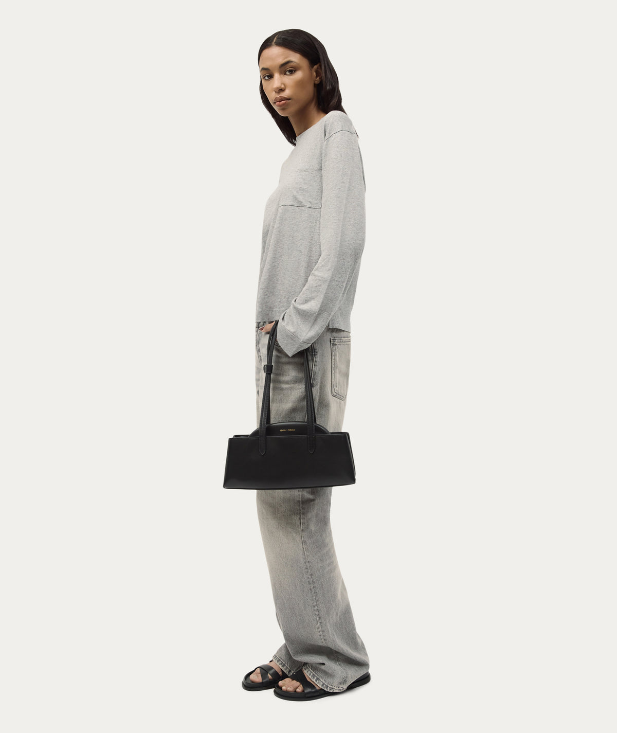Mini Vault Tote - Black