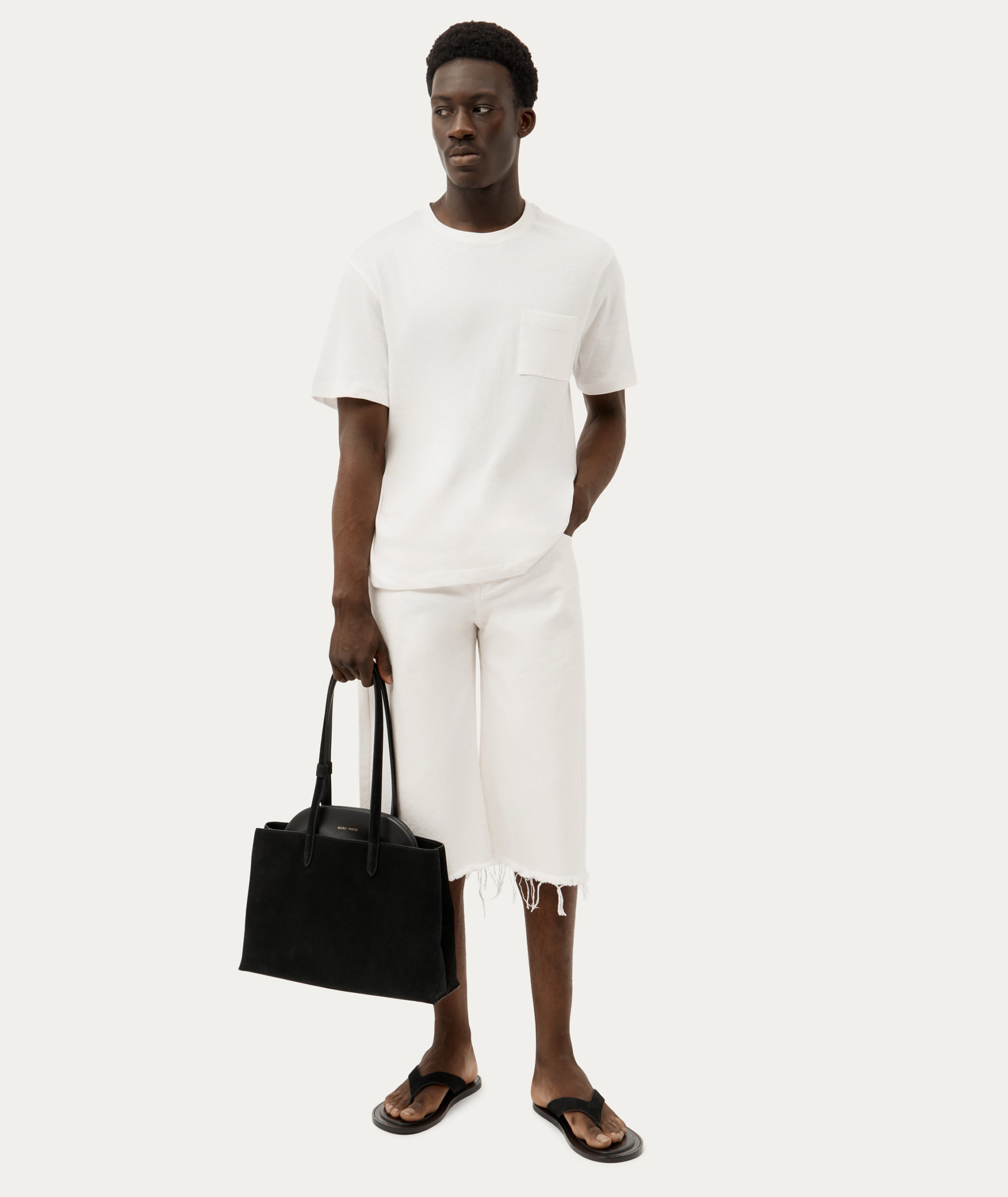 Vault Tote - Black Suede
