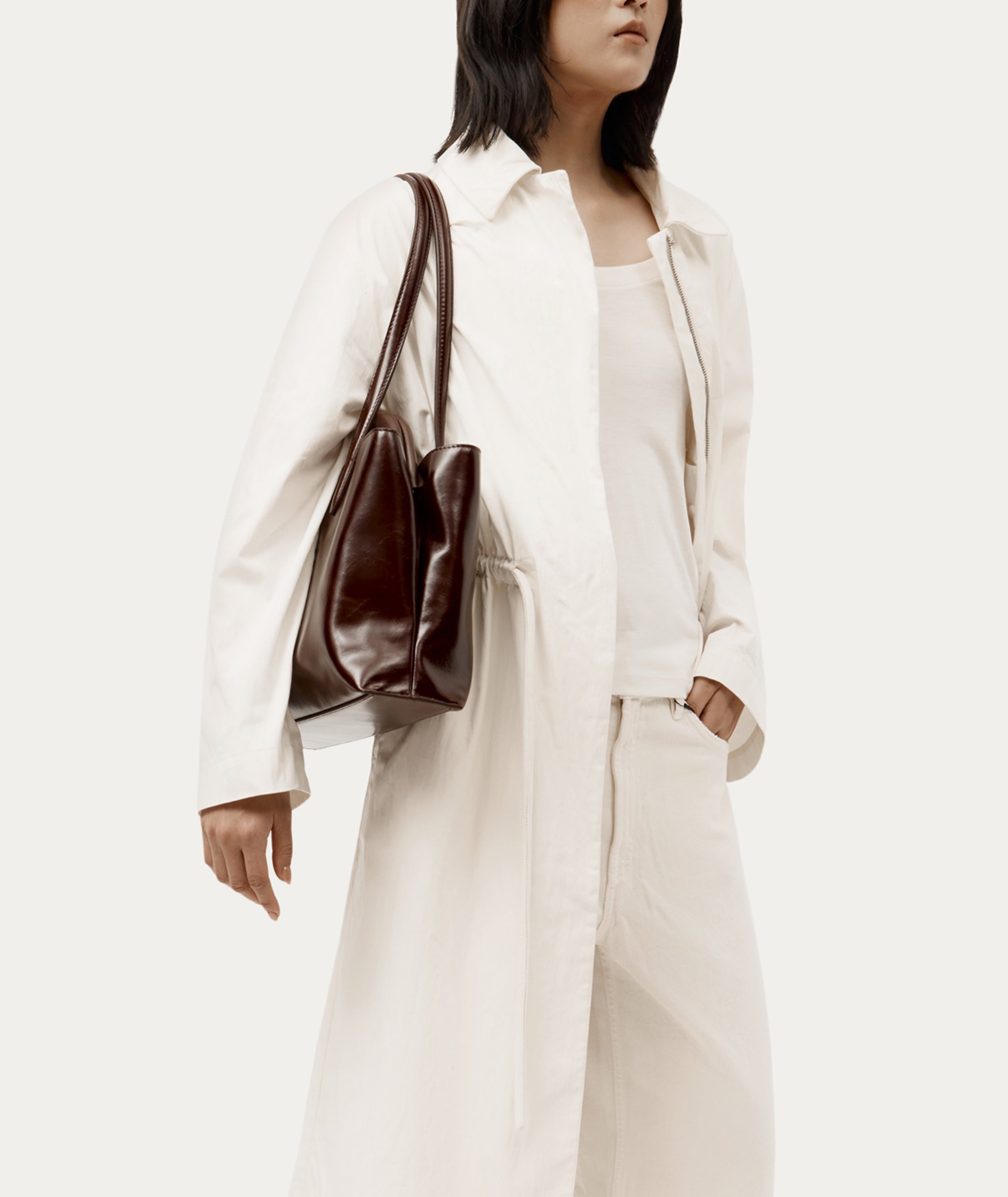 Vault Tote - Dark Cherry Gloss