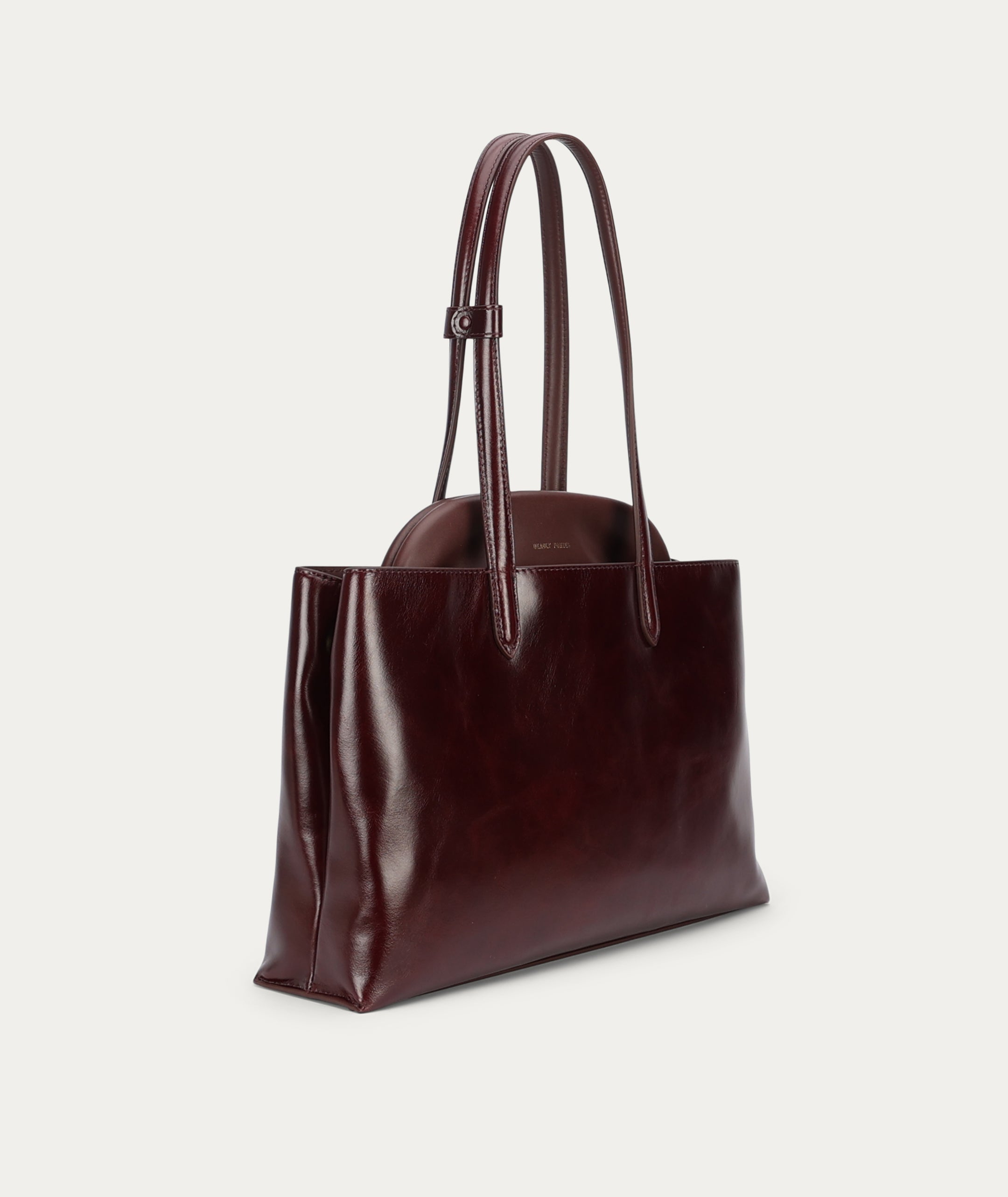Vault Tote - Dark Cherry Gloss