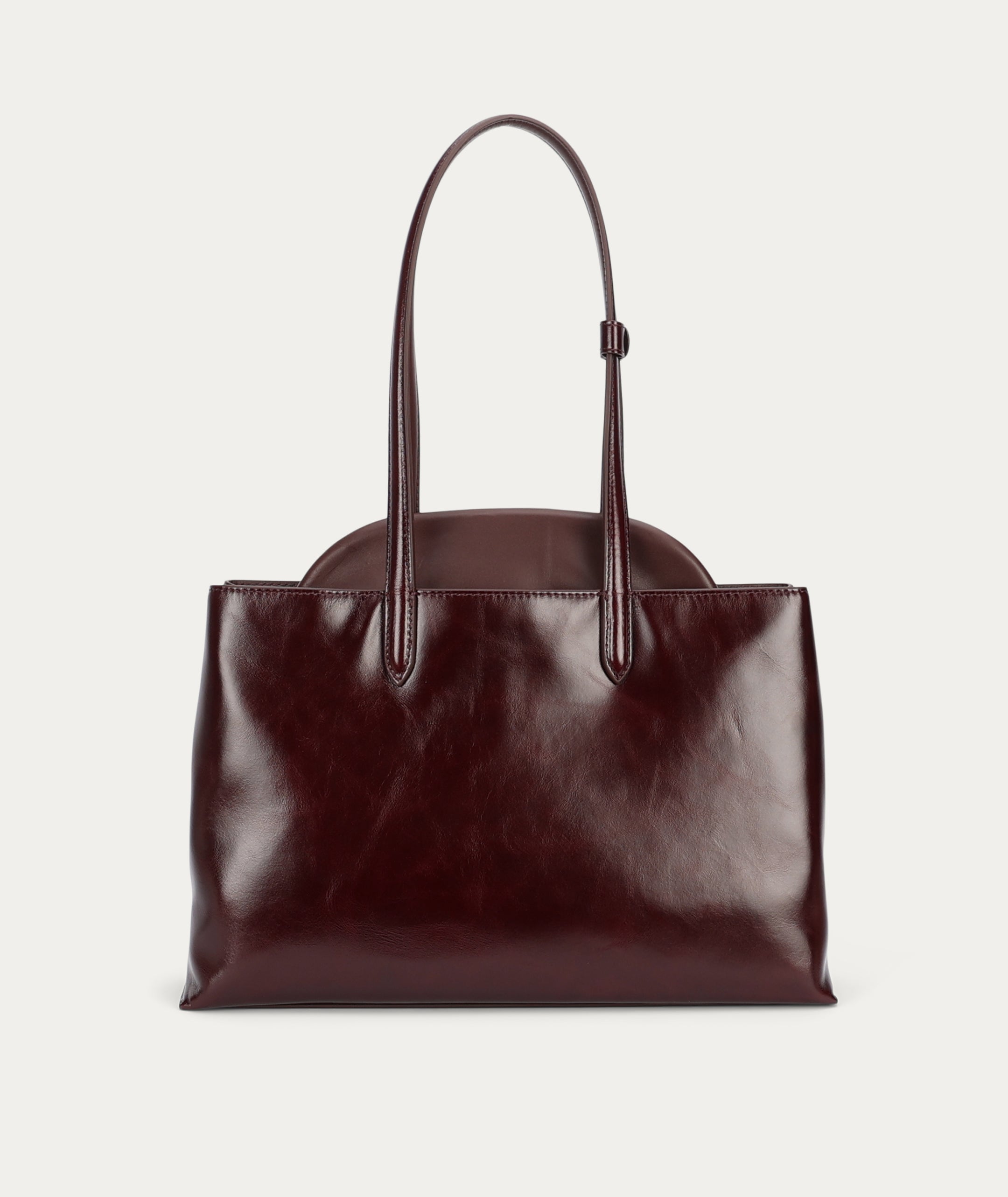 Vault Tote - Dark Cherry Gloss