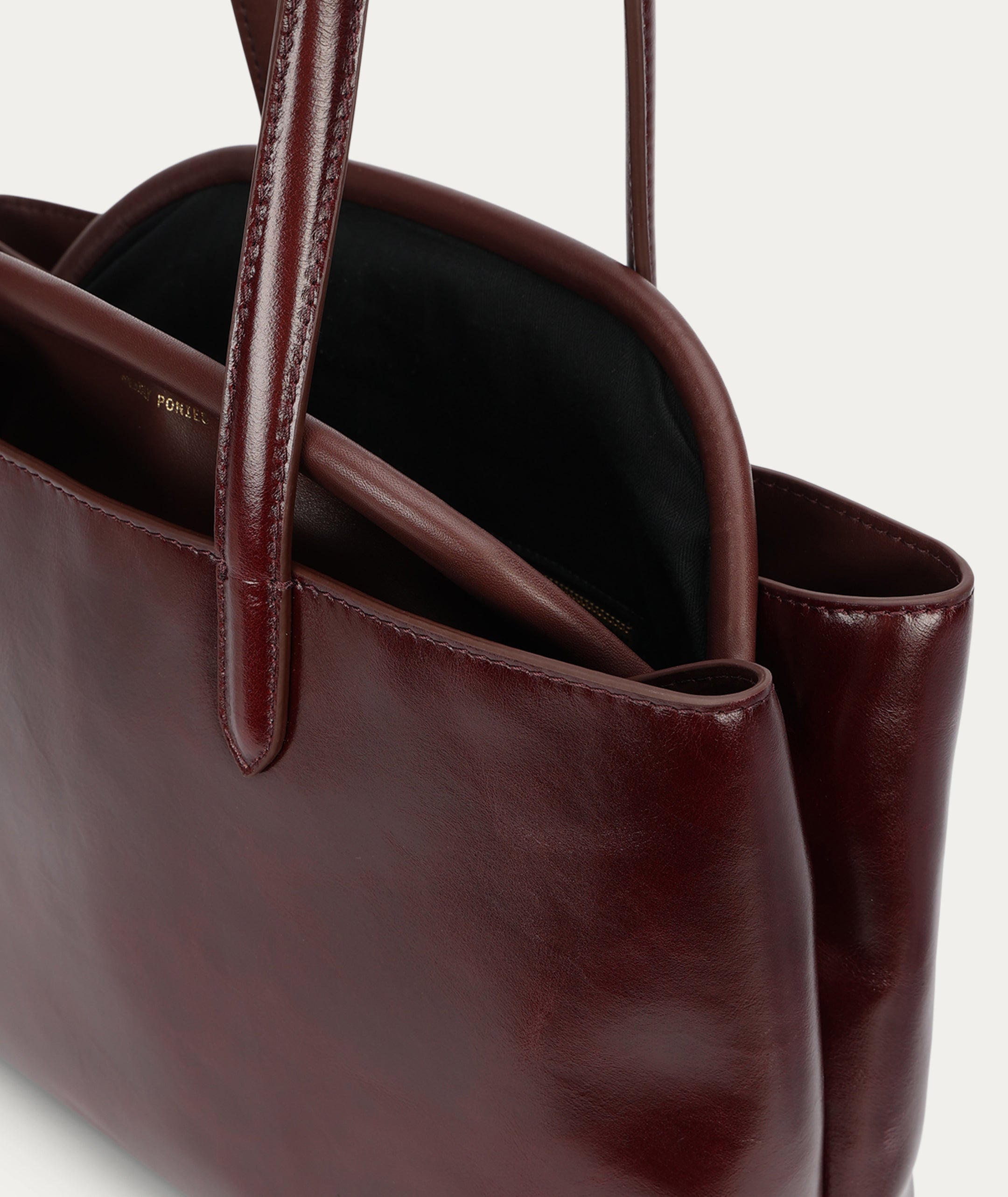 Vault Tote - Dark Cherry Gloss