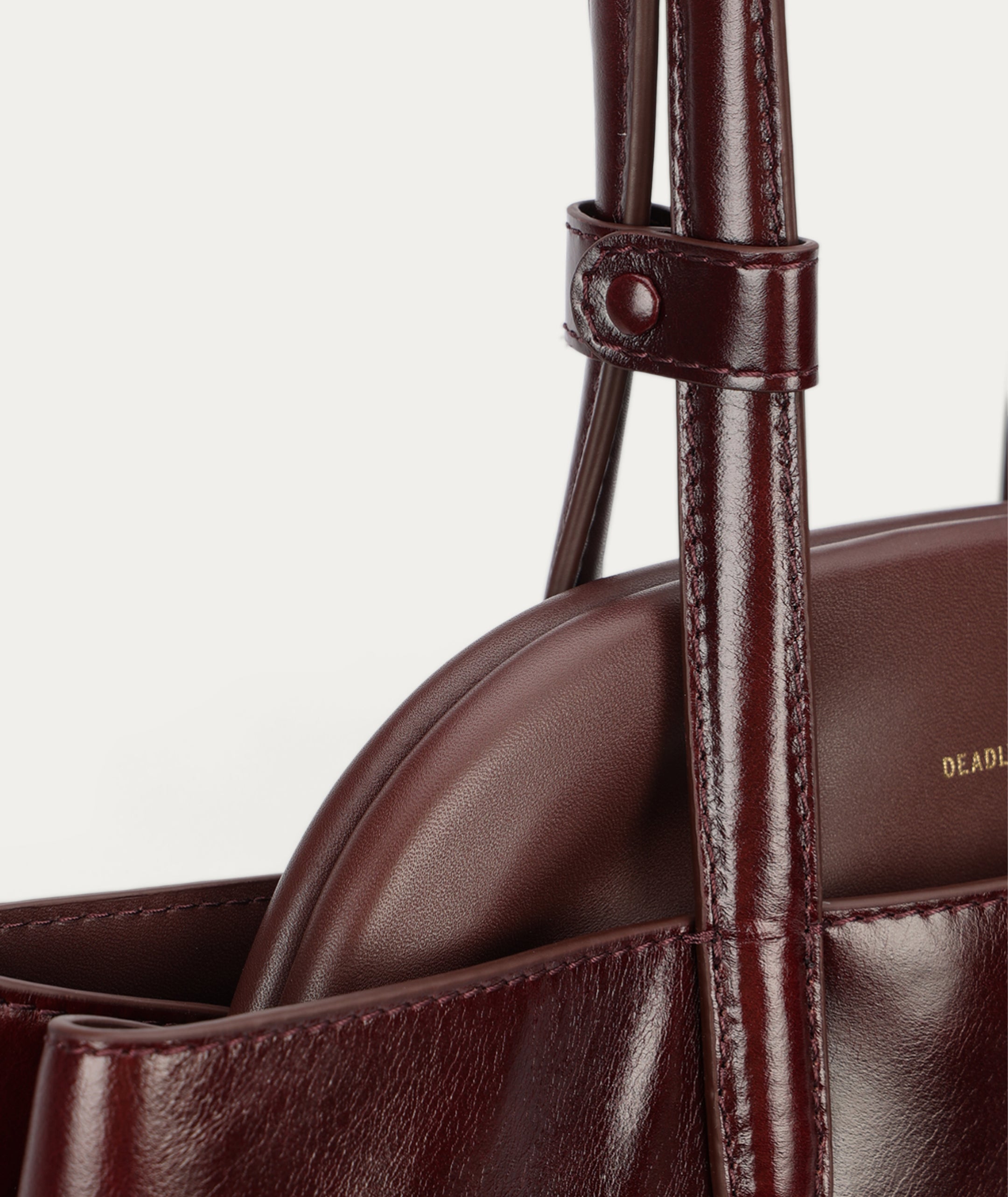 Vault Tote - Dark Cherry Gloss