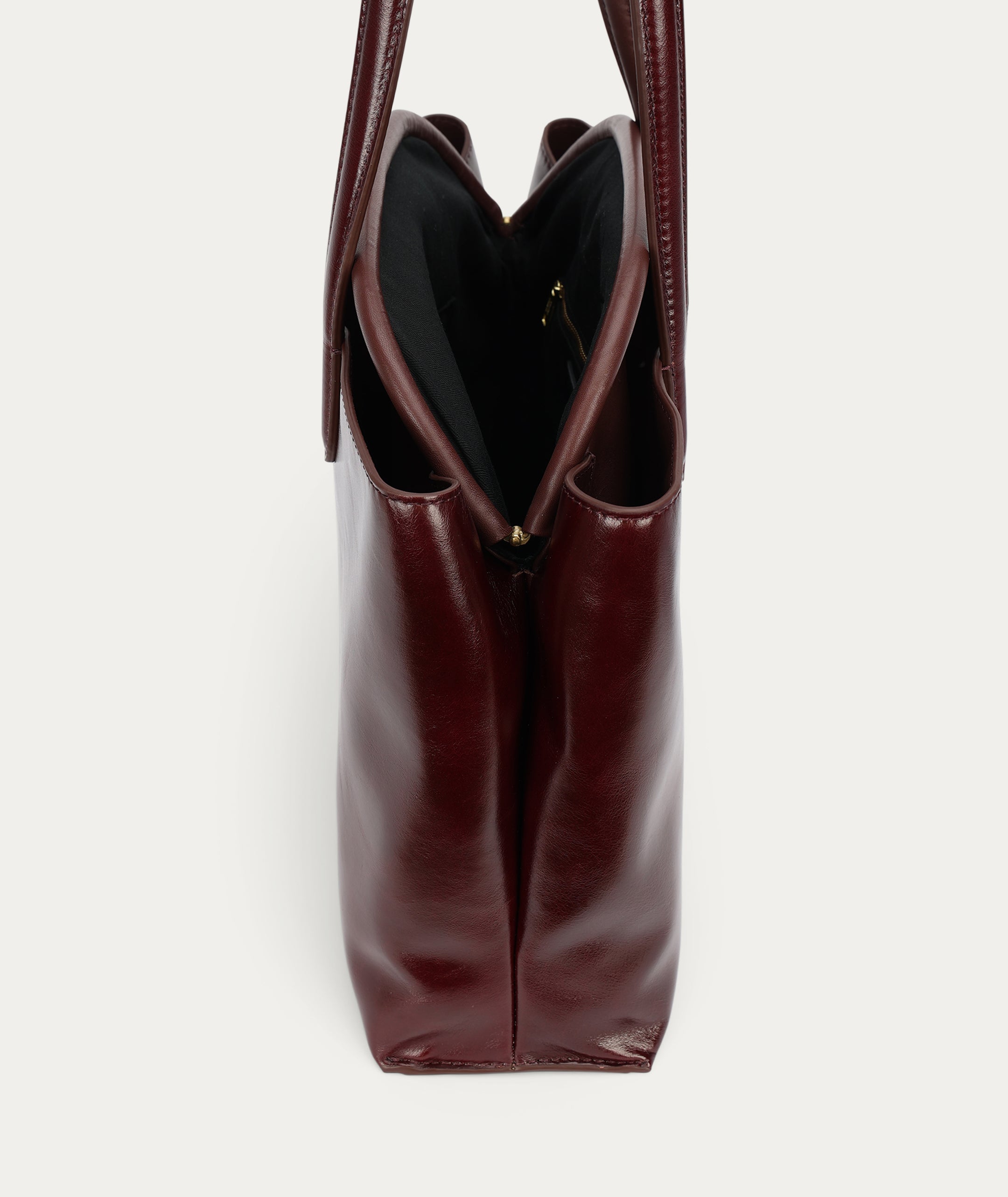 Vault Tote - Dark Cherry Gloss