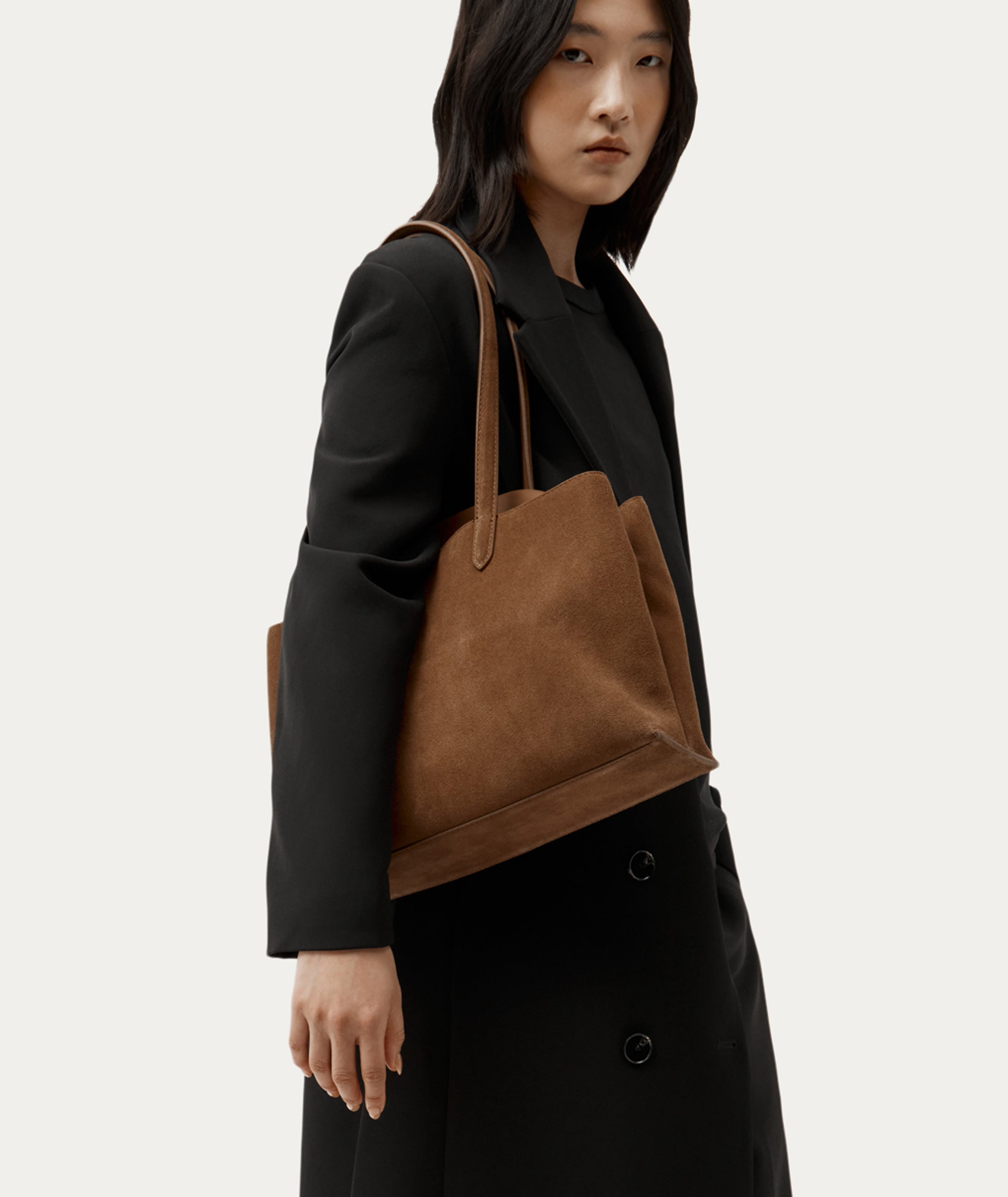 Vault Tote - Hazel Suede