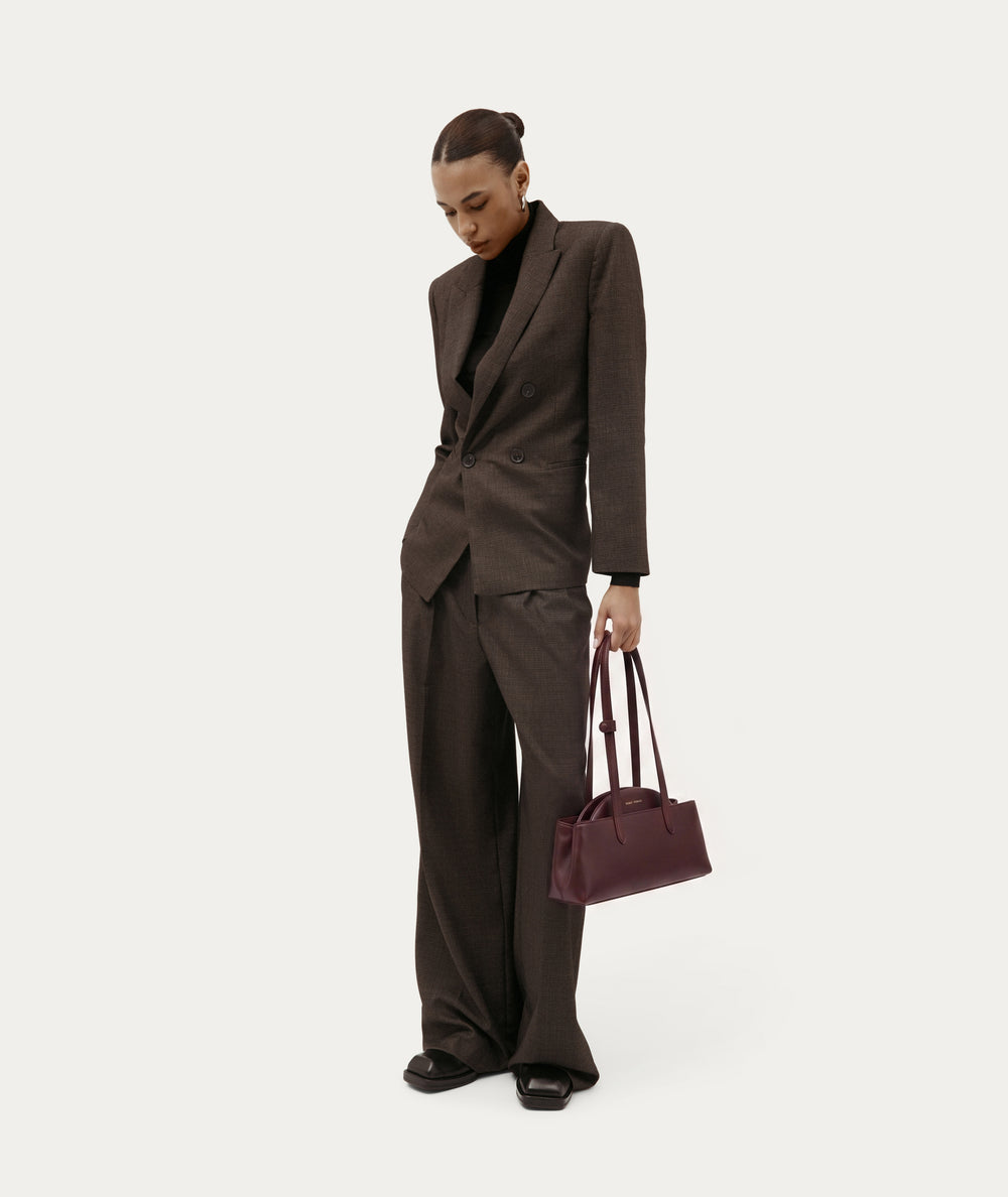 Mr Vault Tote Mini - Radicchio