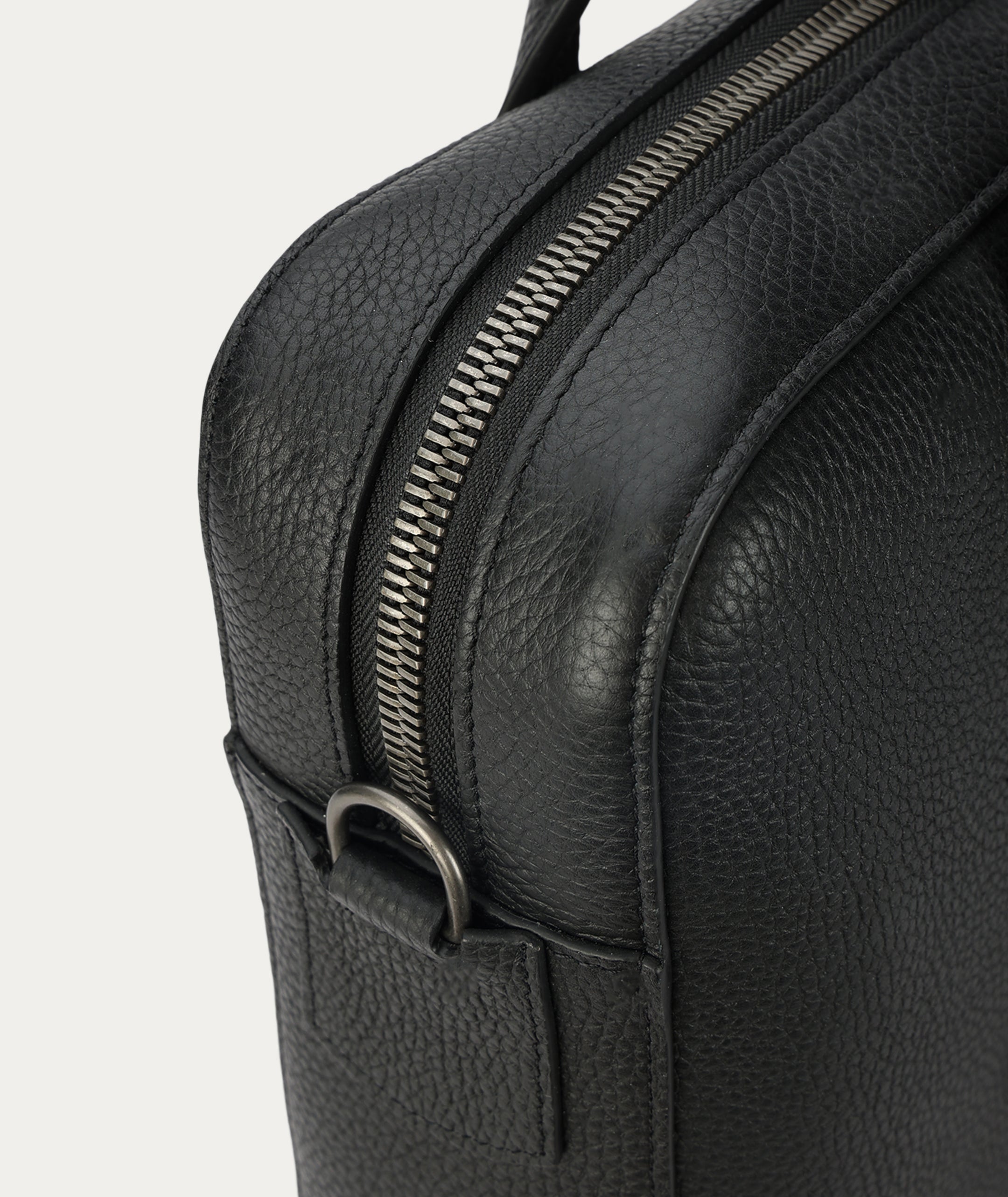 Zorro Briefcase - Black/Gunmetal