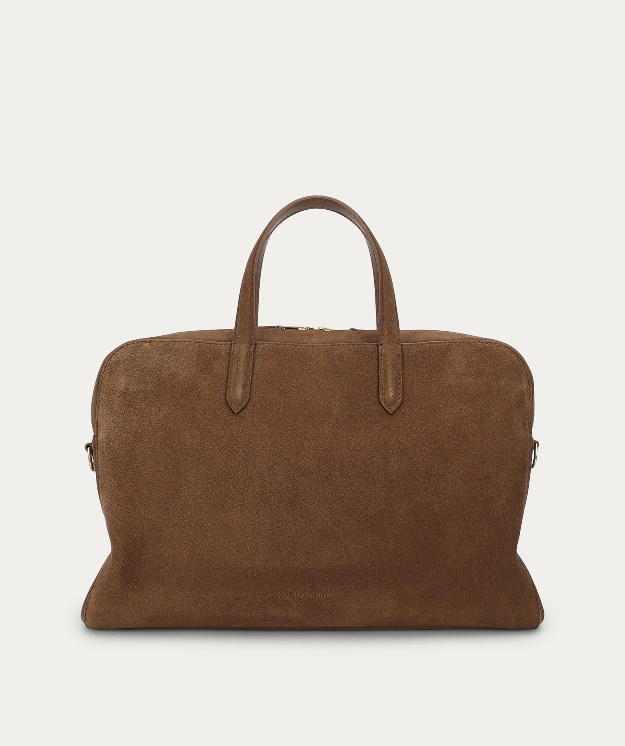 Zorro Briefcase - Hazel Suede