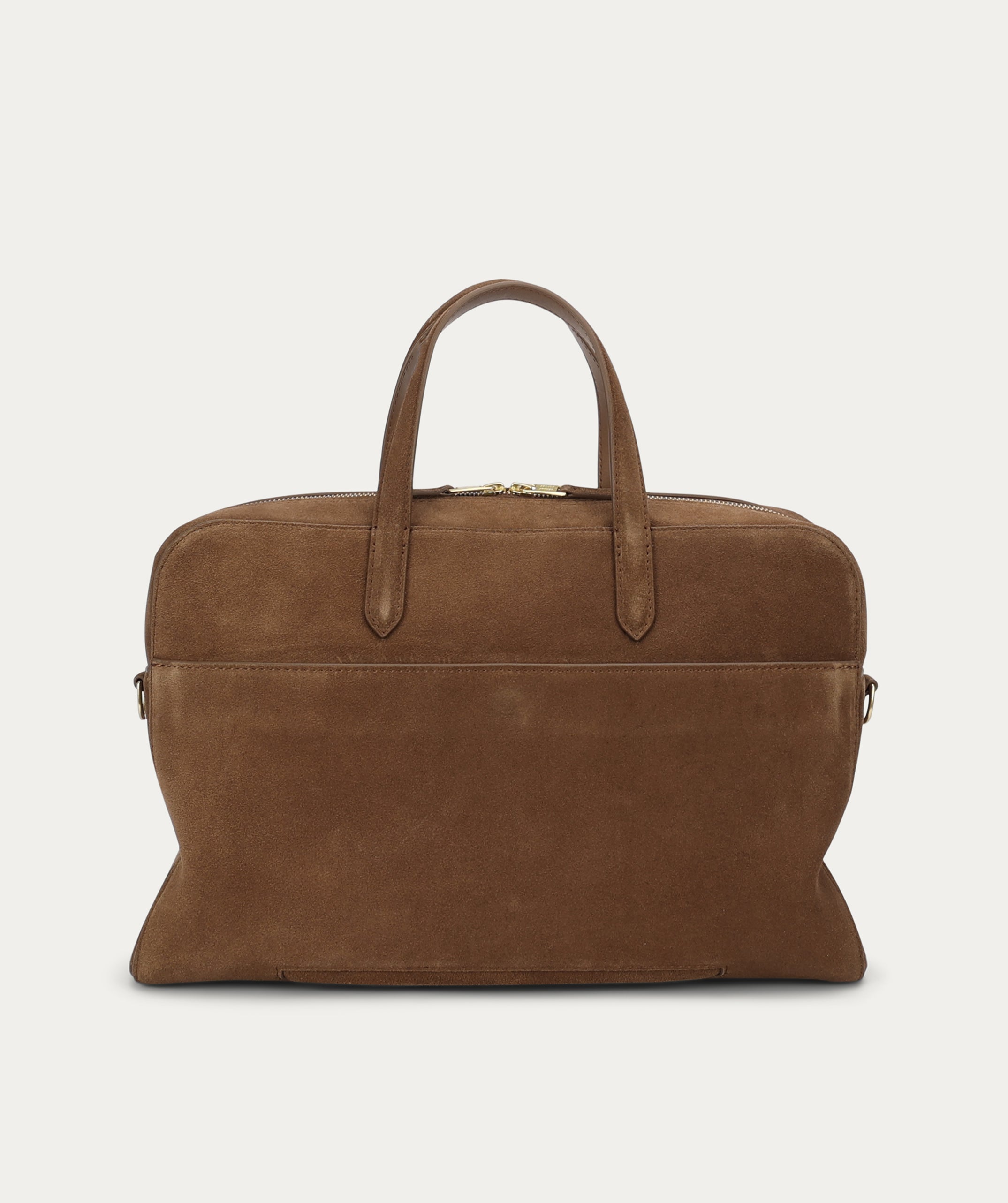 Zorro Briefcase - Hazel Suede