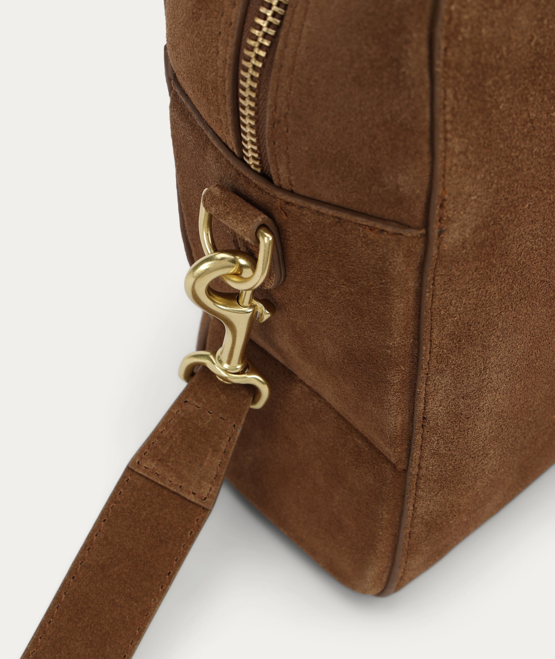 Zorro Briefcase - Hazel Suede